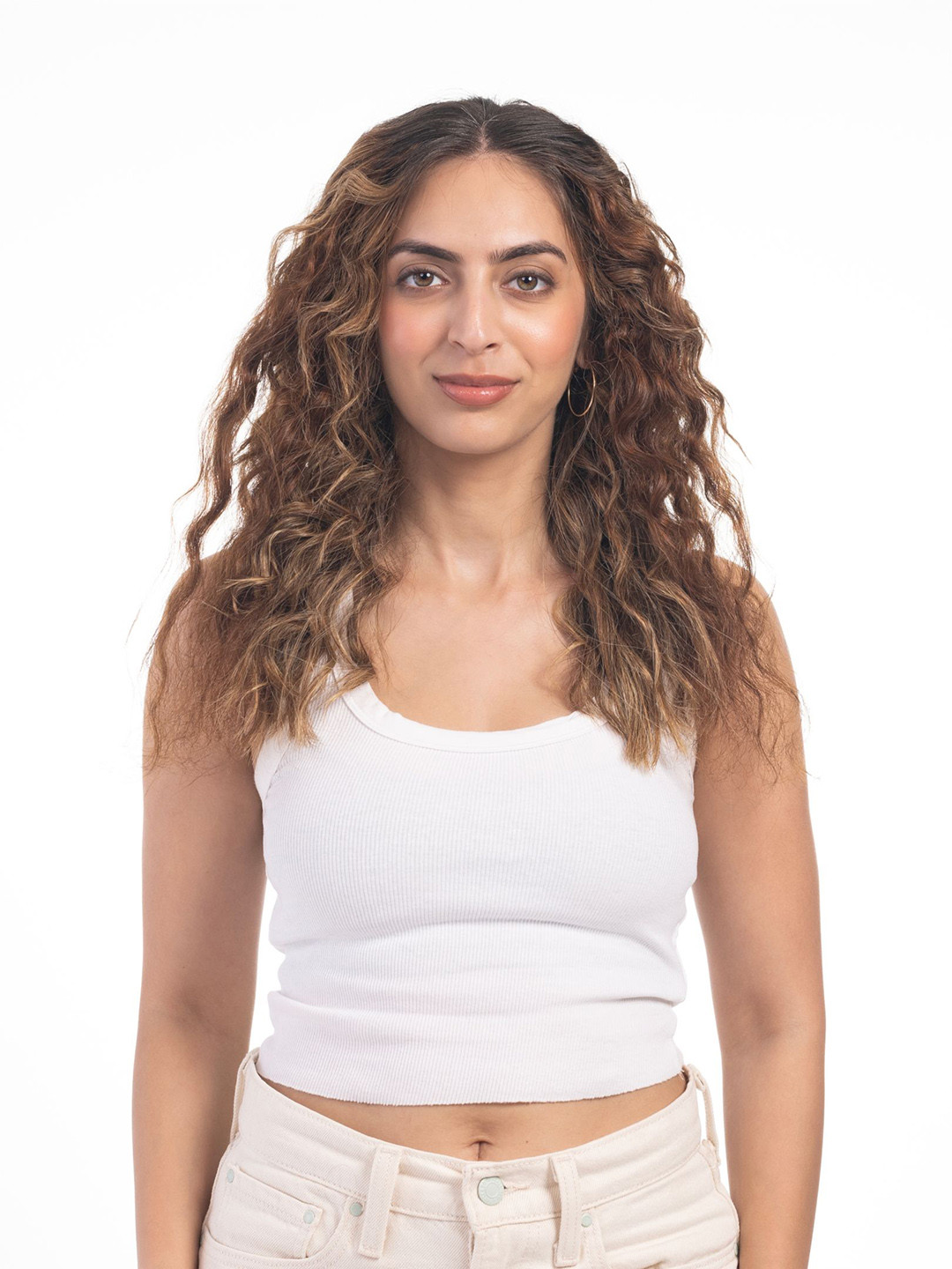 HAIRJOY Set Of 2 Clip-In Side Patches Hair Extensions - Light Golden Brown - 22 Inch