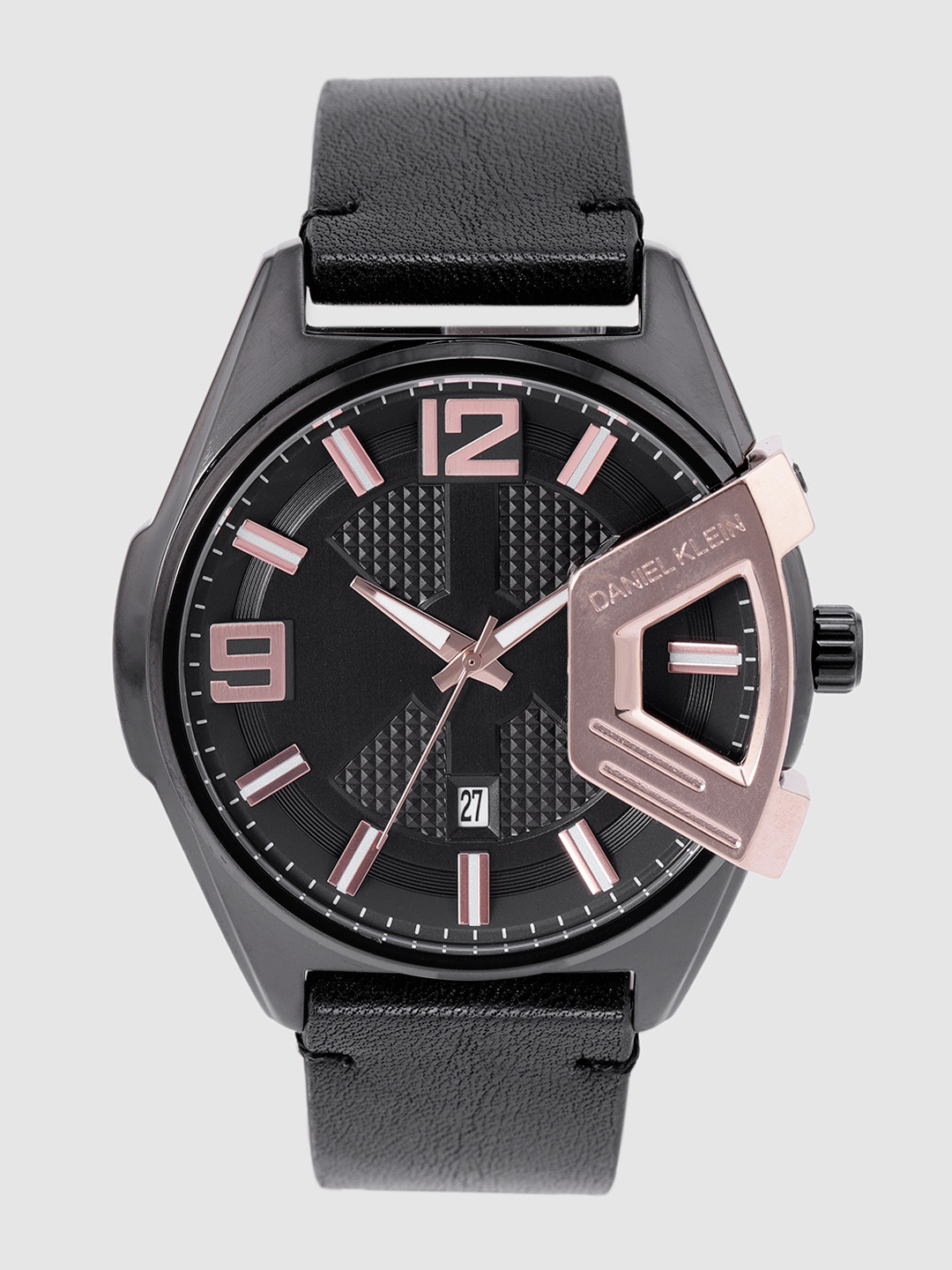 Daniel Klein Premium Men Black Analogue Watch DK12234-3