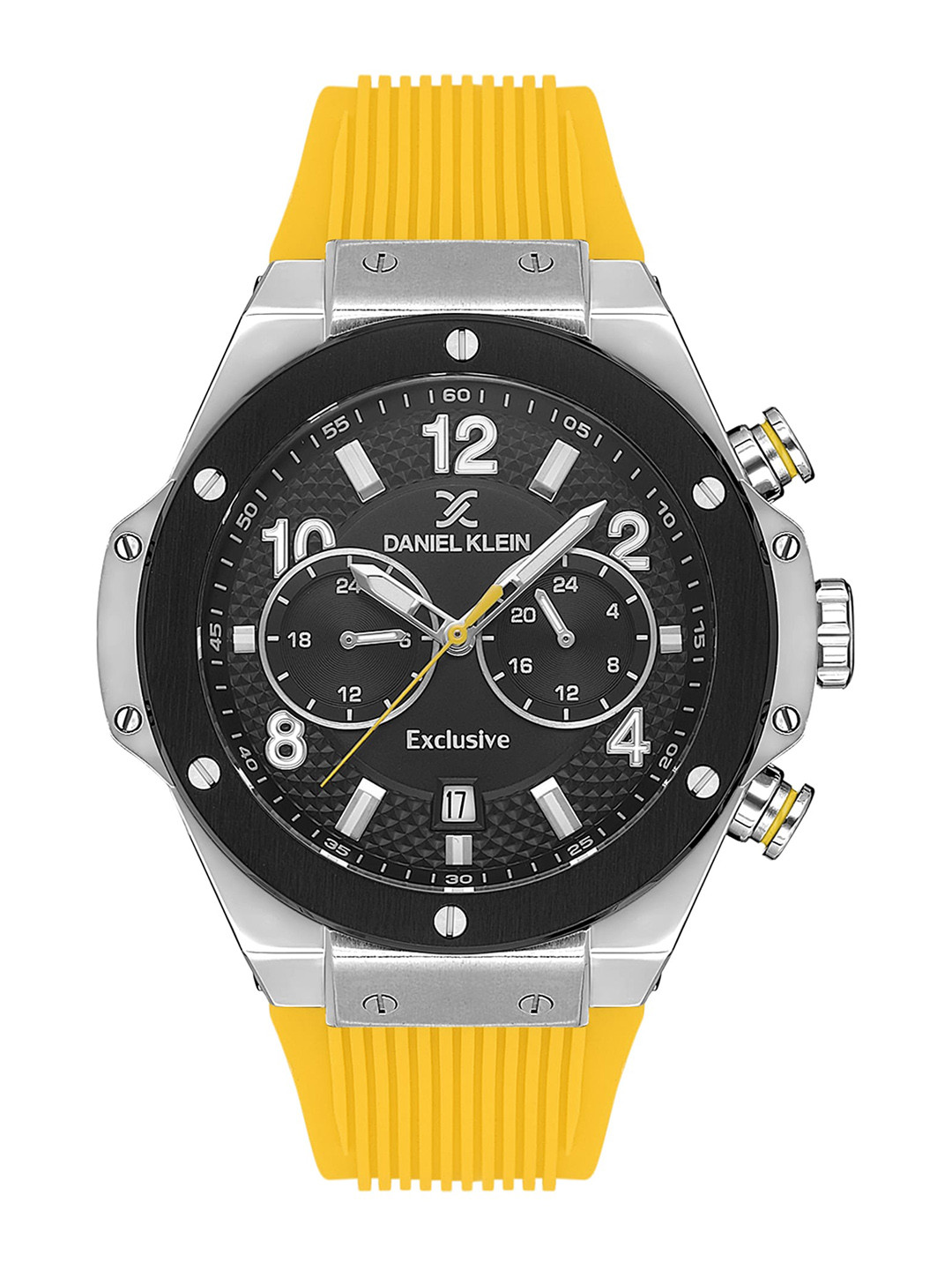 Daniel Klein Men Skeleton Dial & Straps Analogue Watch DK.1.13615-2