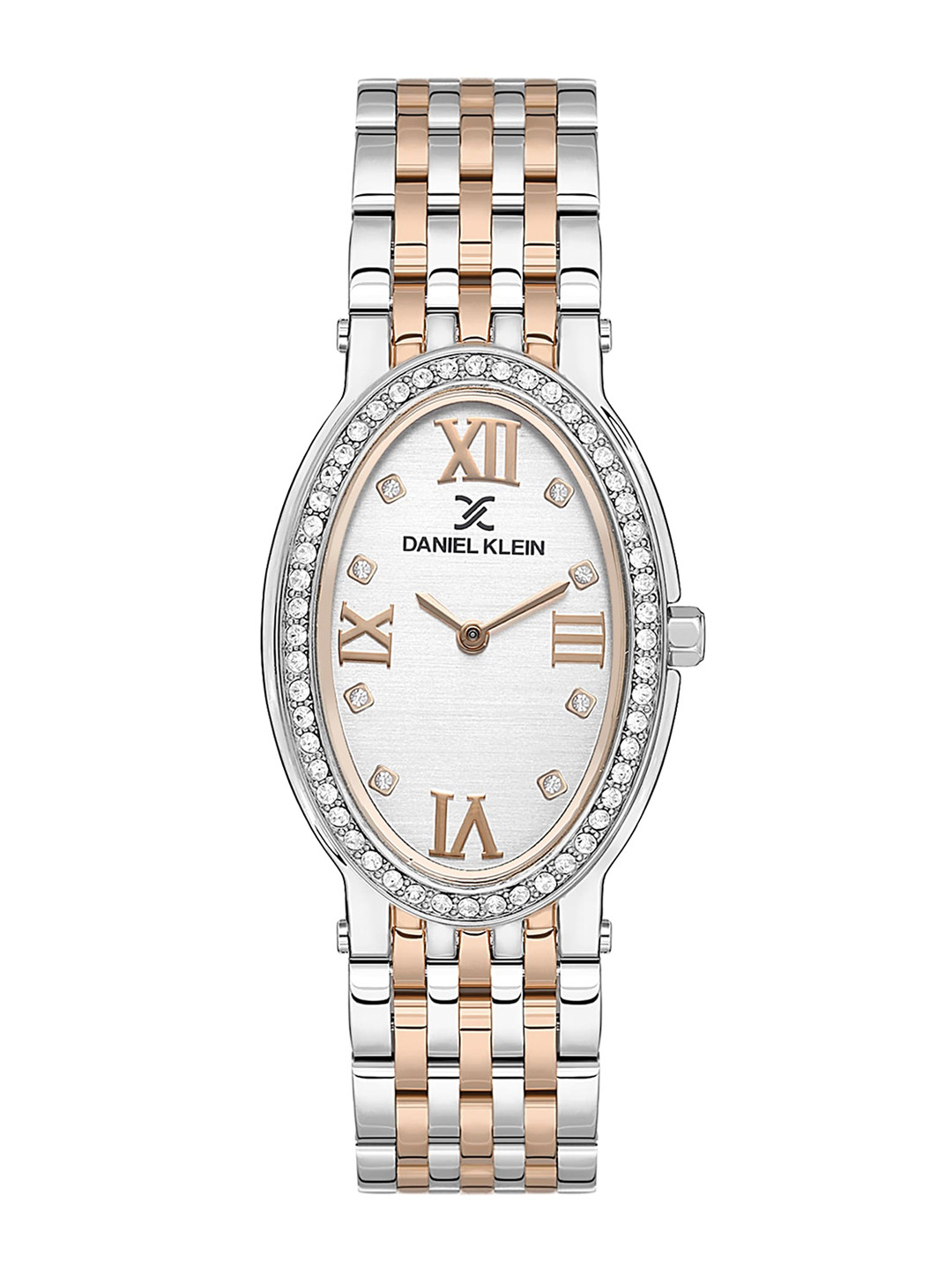 Daniel Klein Women Embellished Bracelet Style Straps Analogue Watch DK.1.13600-5