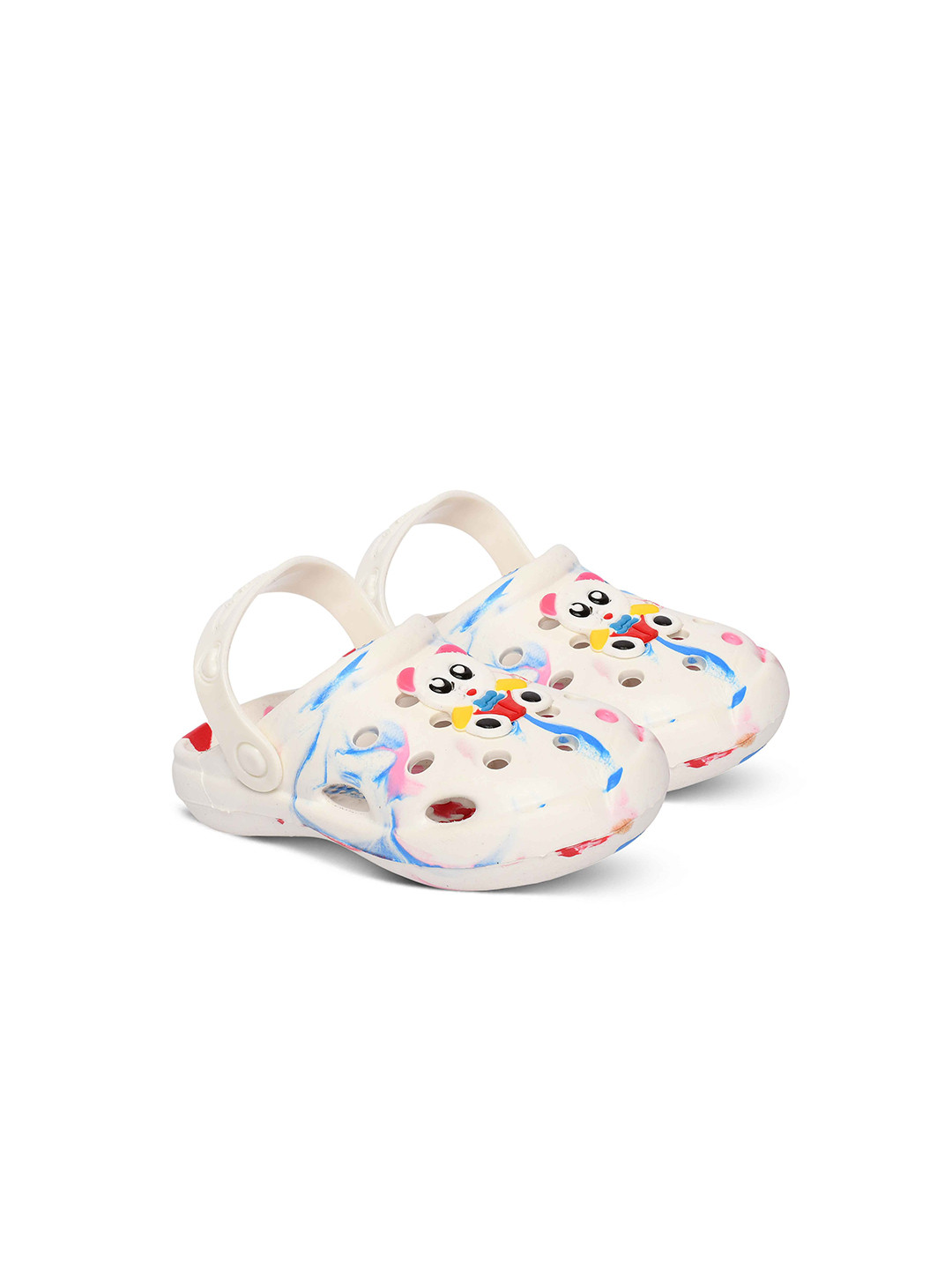 Trendmode Kids Printed Led Light Flip Flop Clogs