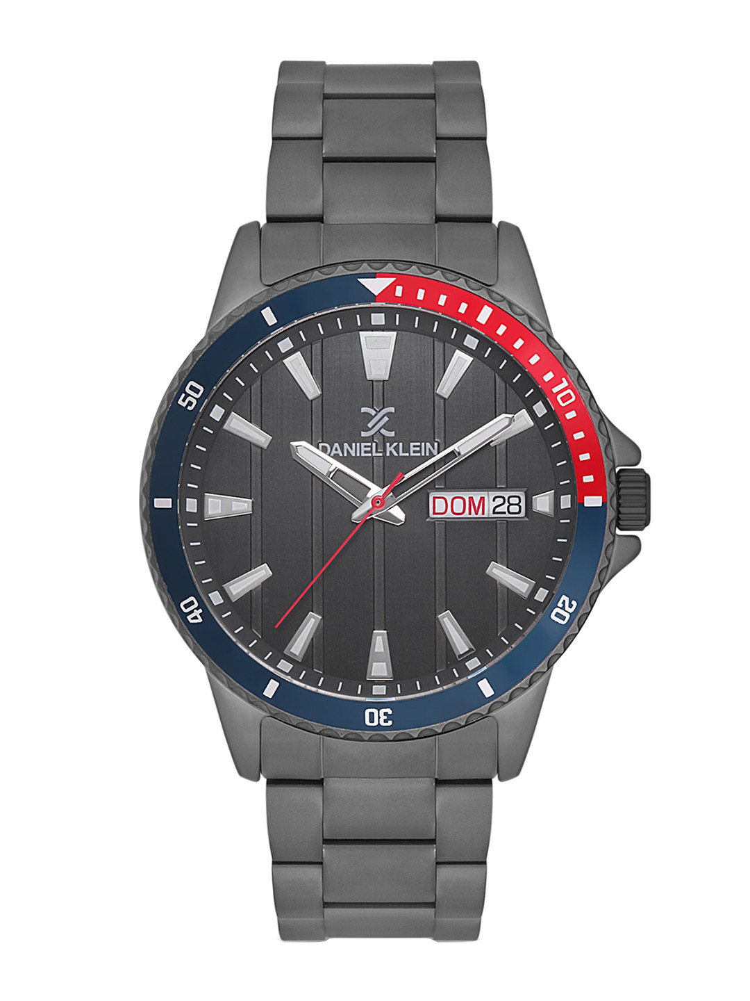 Daniel Klein Men Dial & Bracelet Style Straps Analogue Watch DK 1 12568-5