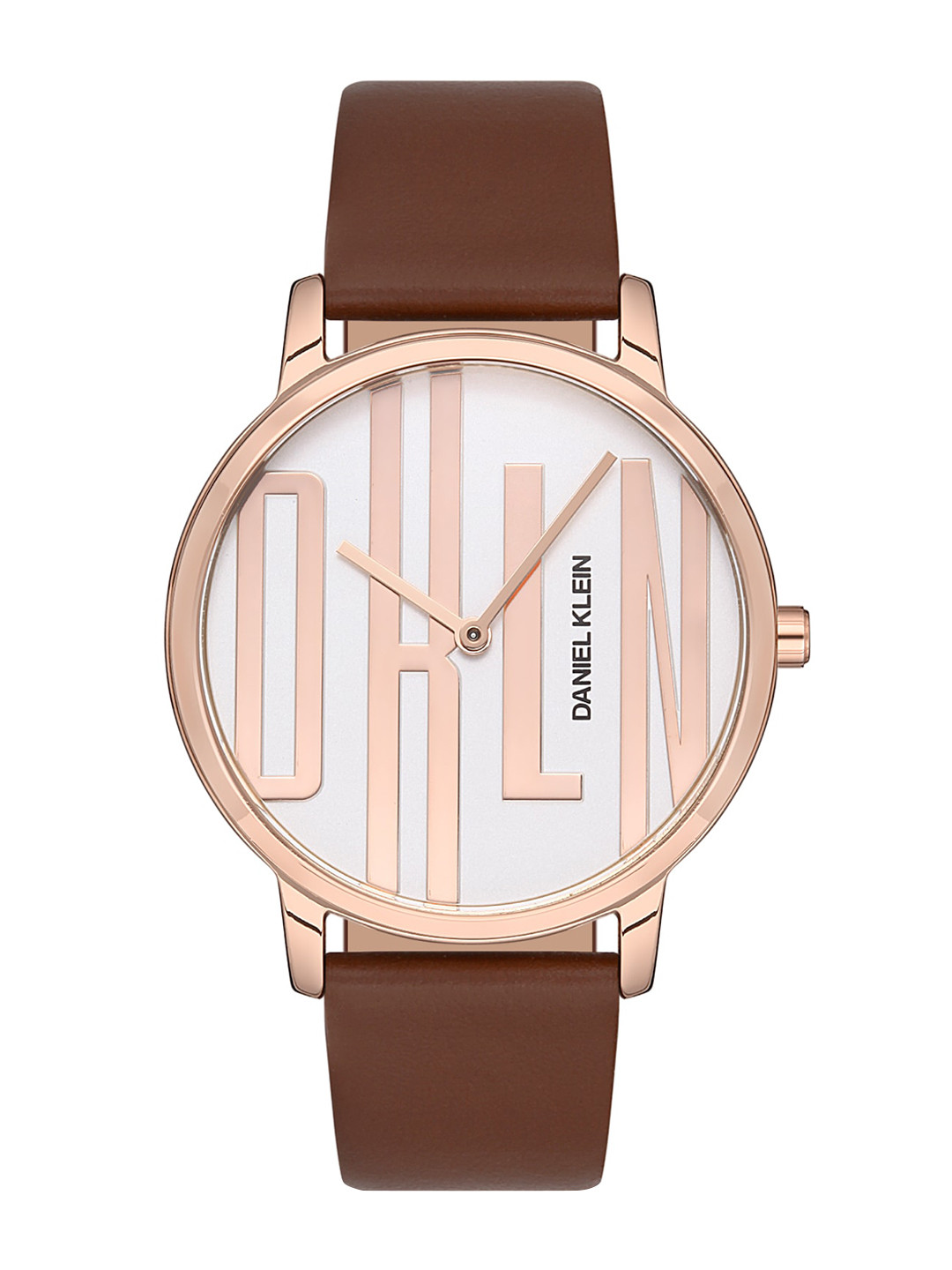 Daniel Klein Women Printed Dial & Leather Straps Analogue Watch DK.1.12782-3