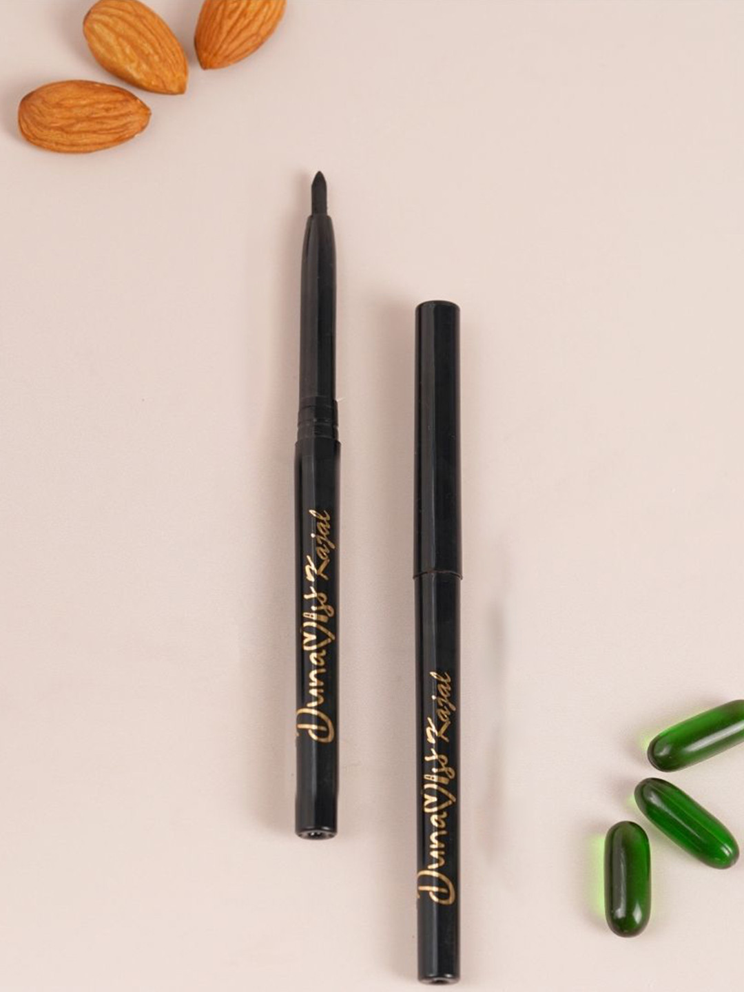 Dunamiss Cosmetics 12 Hour Wear Waterproof Kajal- 0.35 g- Black