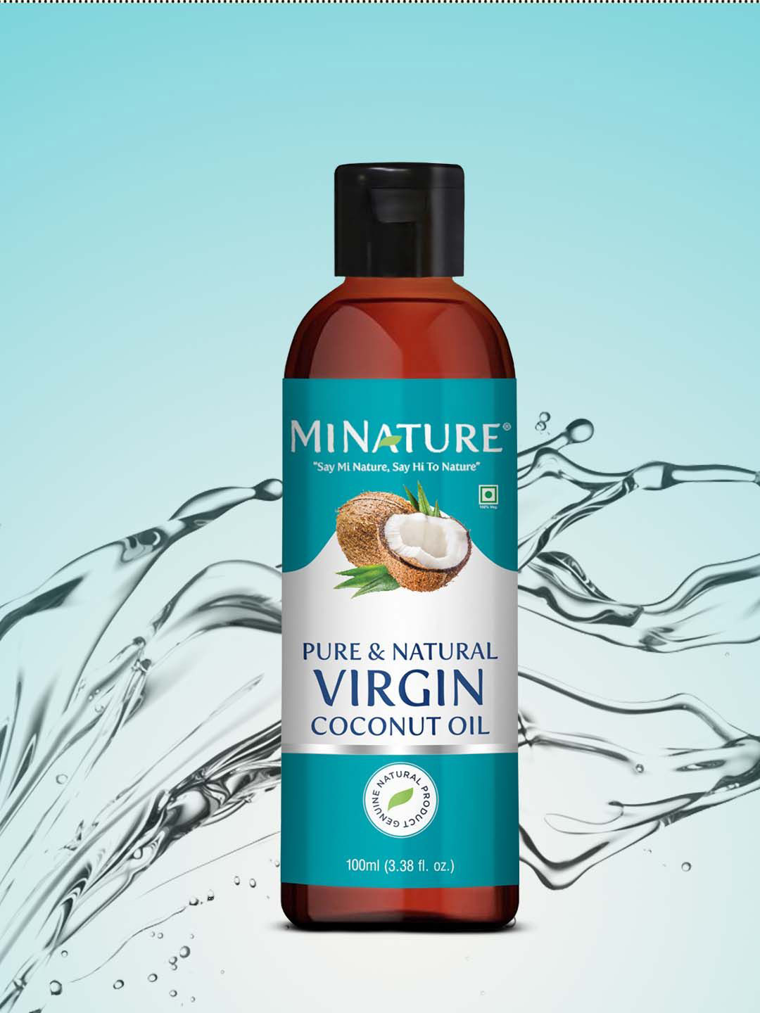 MINATURE Pure & Natural Virgin Coconut Oil - 100 ml