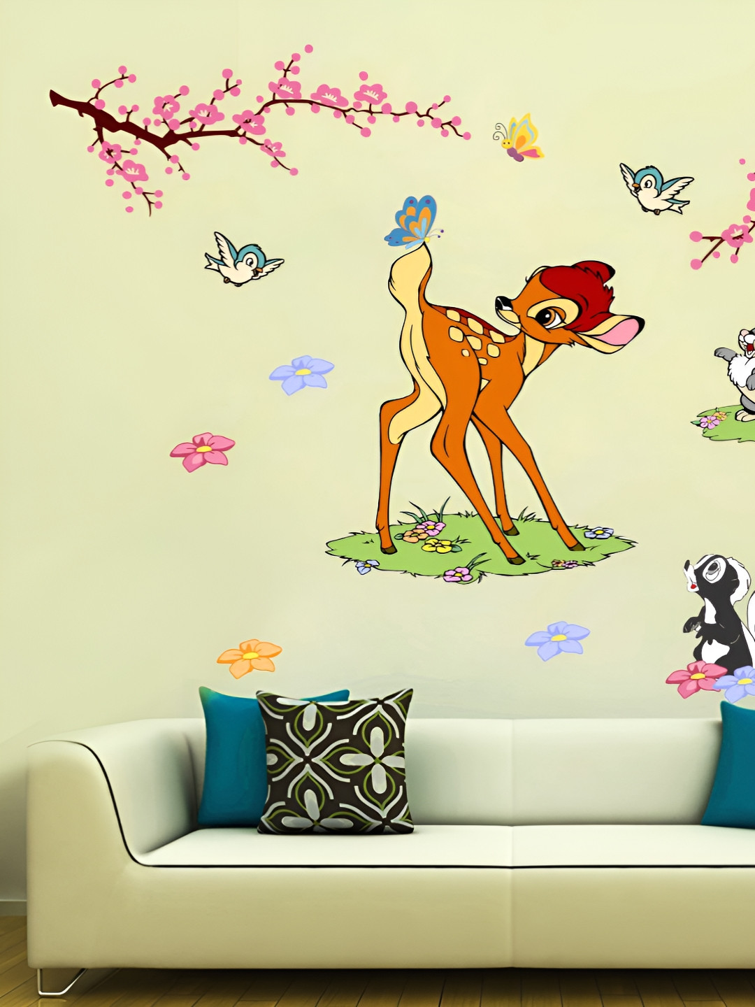 Decor Villa Multicolour ANIMALS Wall Sticker