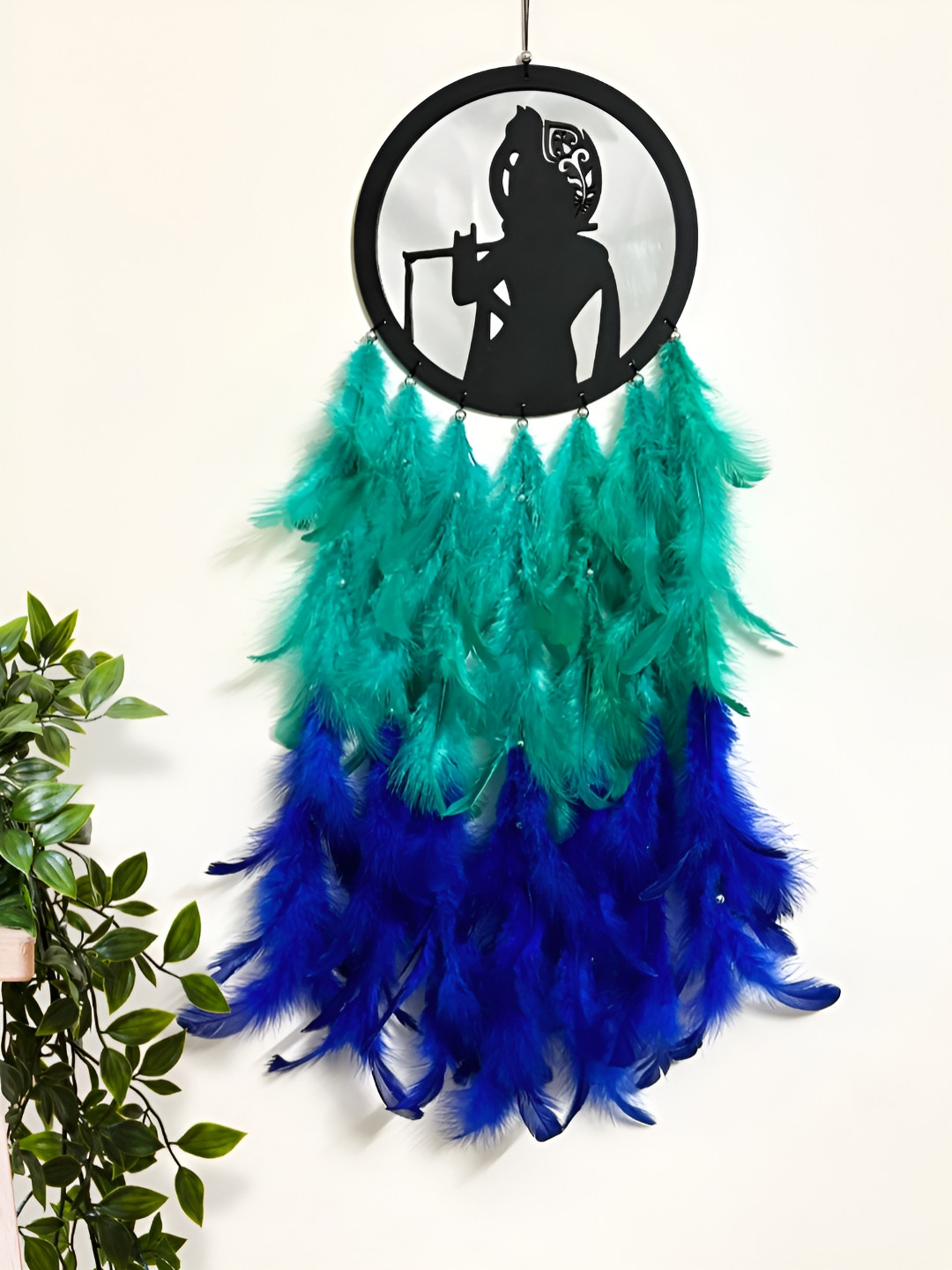 COLOR SPLASH Wood Tasselled Hanging Bedroom -38In