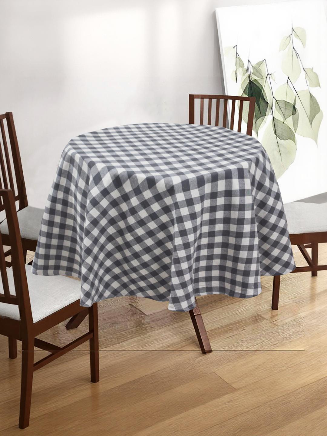 Cotton Candy Maroon Cotton Table Covers