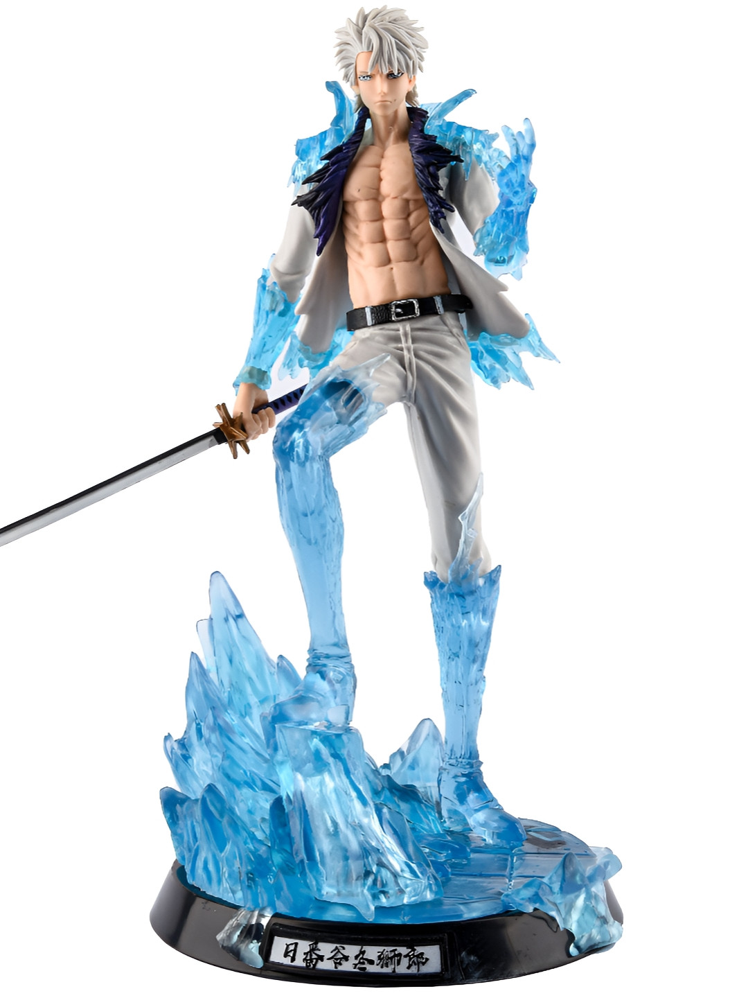 COMICSENSE Bleach Anime Action White Plastic Matte Living Room Medium Showpiece - 11.8 Inches