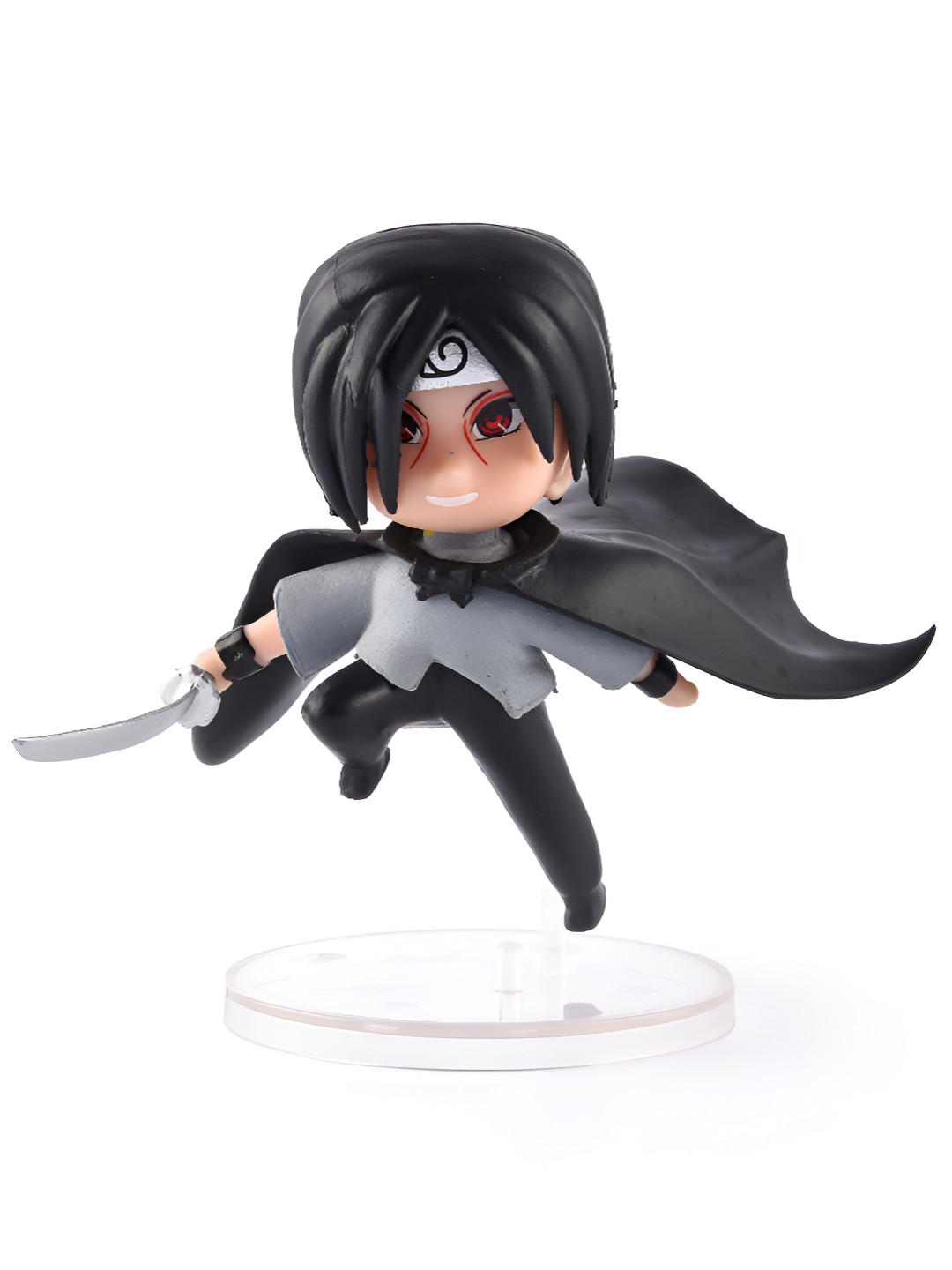 COMICSENSE Naruto Anime Black Plastic Natural Living Room Medium Showpiece - 3 Inches