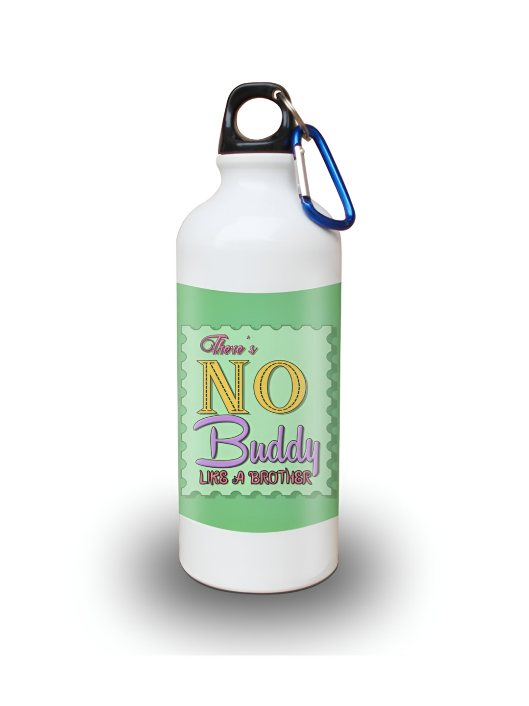 SKYTRENDS Multi Typography Aluminium Carrying Loop Sipper - 600ml