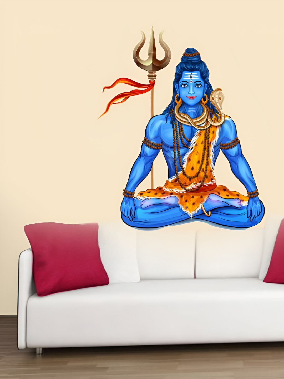Decor Villa Multicolor Shivji Wall Sticker