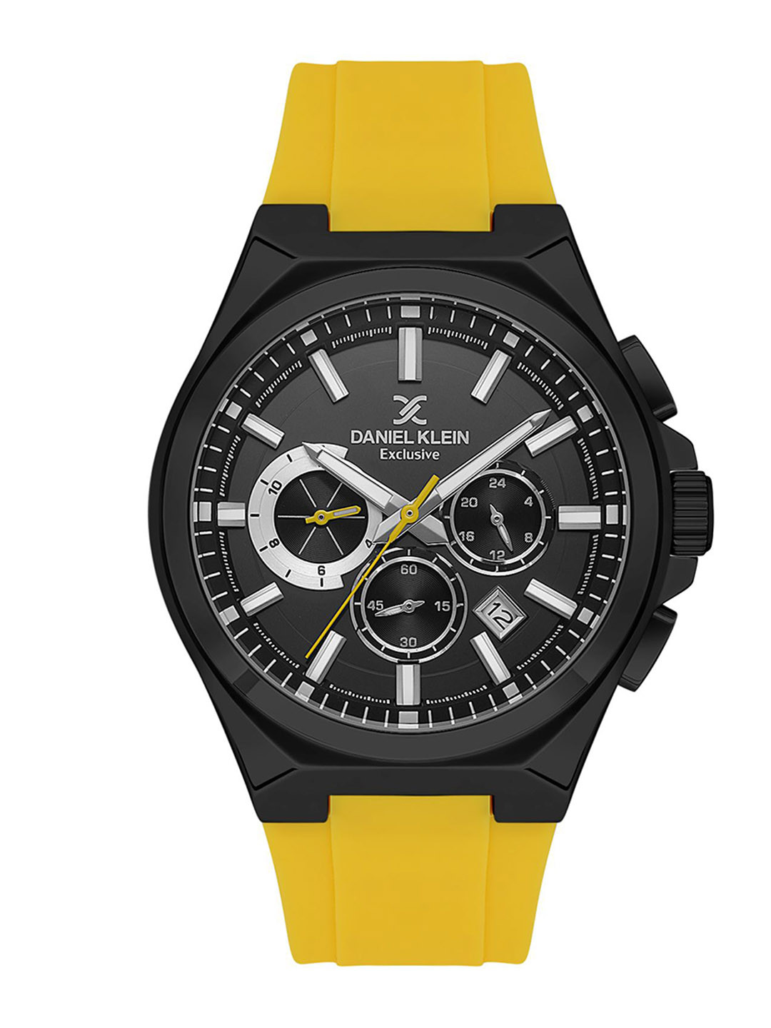 Daniel Klein Men Exclusive Dial & Silicone Straps Analogue Watch DK.1.13815-6