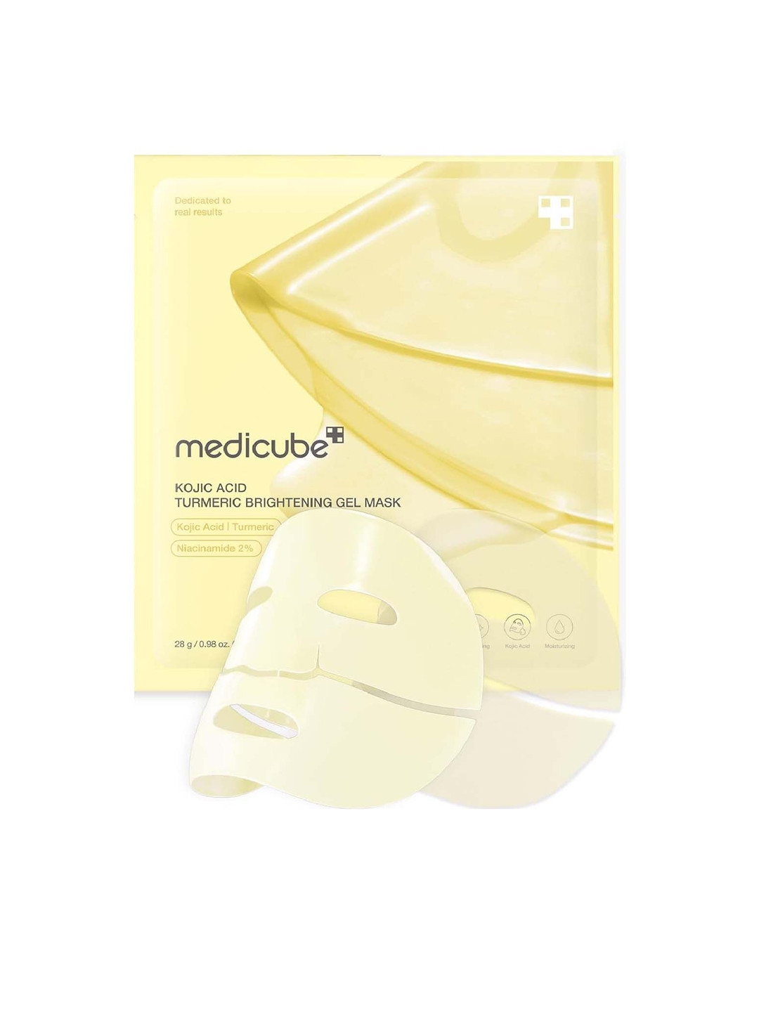 Medicube Kojic Acid Turmeric Brightening Gold Mask- 28 g