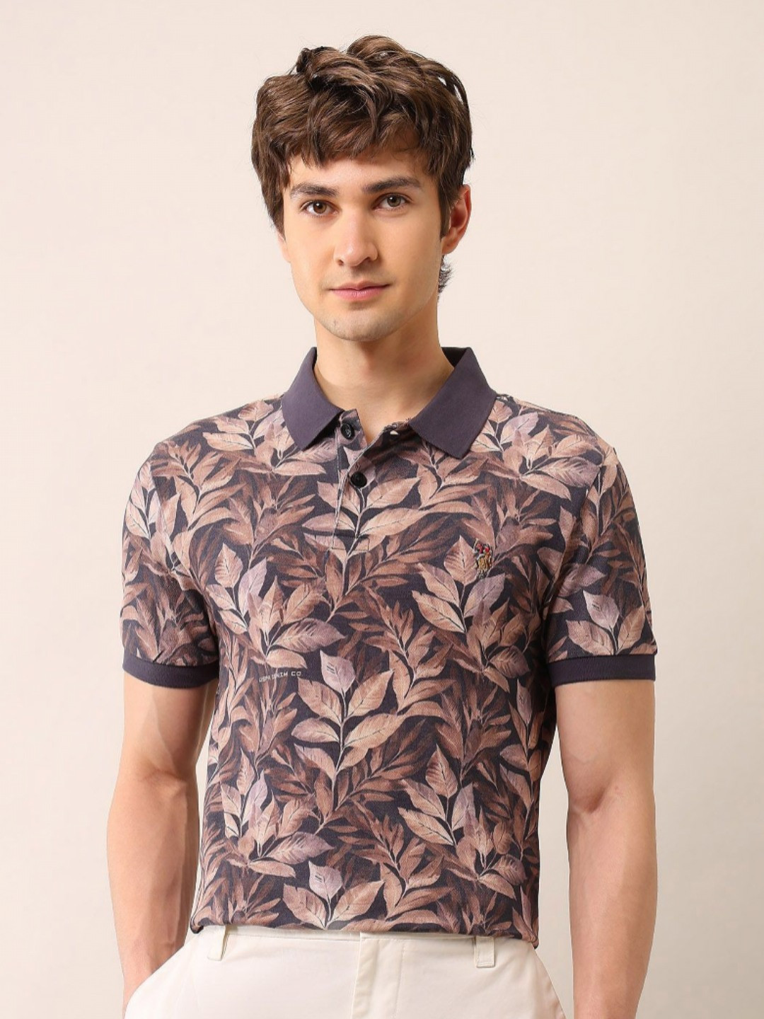 U.S. Polo Assn. Denim Co. Men 1 Floral Printed Pockets T-shirt