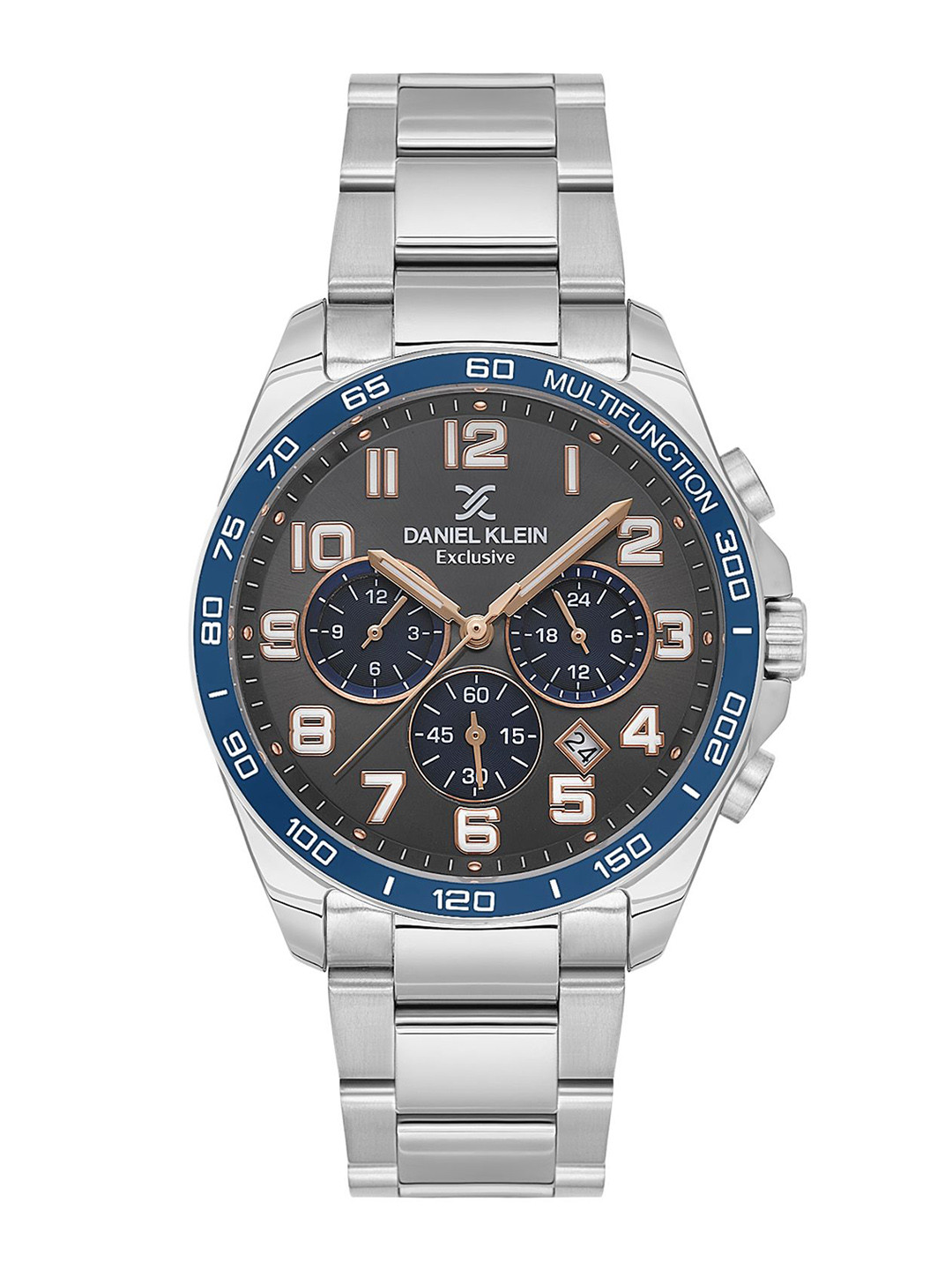 Daniel Klein Men Dial & Bracelet Style Straps Analogue Watch DK.1.13842-3