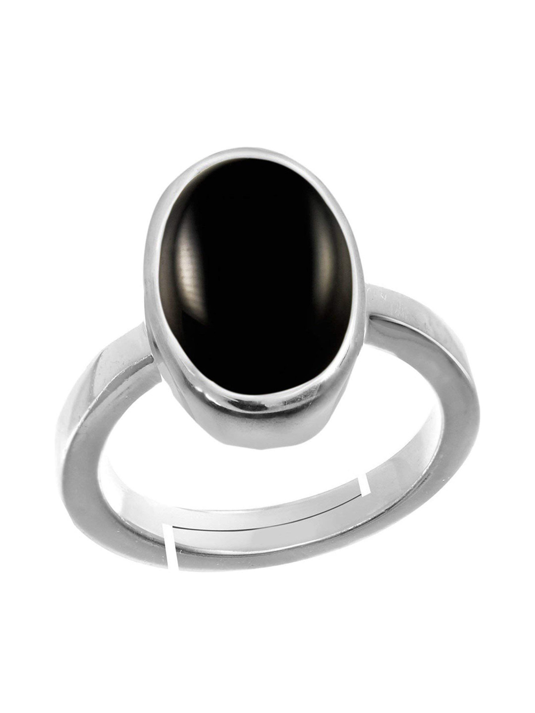 RRVGEM 9.50 KT Silver Plated Aqeeq Stone Panchdhatu Adjustable Ring