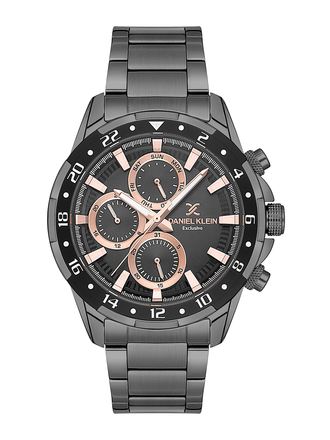 Daniel Klein Exclusive Men Dial & Bracelet Style Straps Analogue Watch DK.1.13642-5