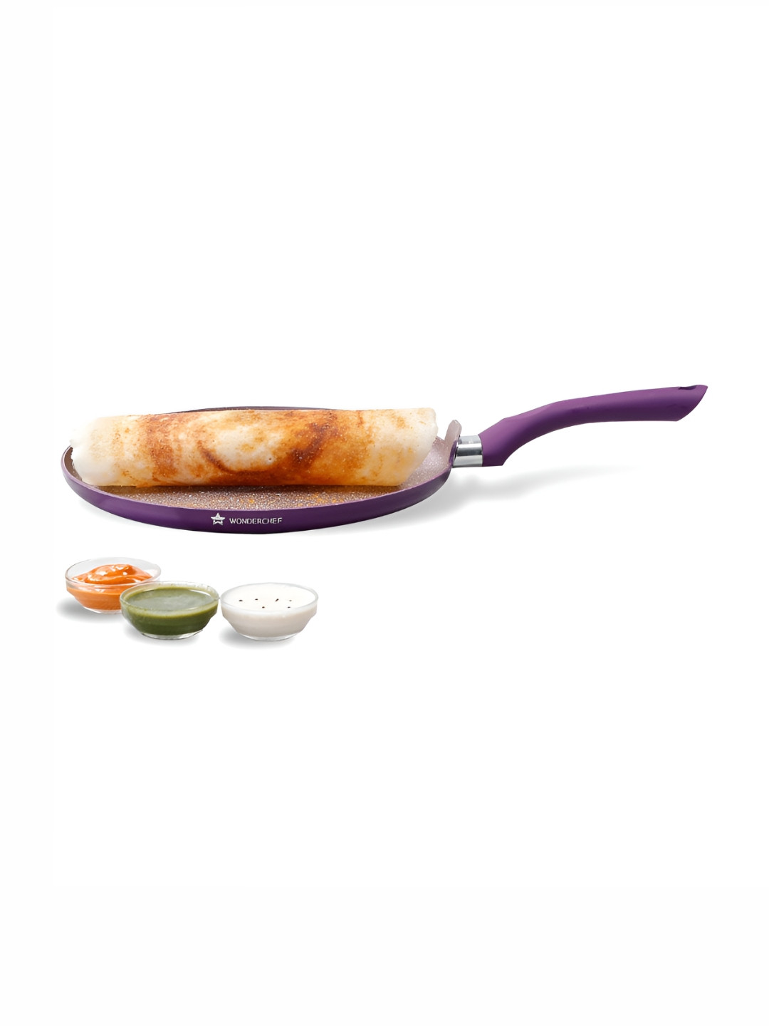 Wonderchef Purple Induction Base Aluminium Tawa
