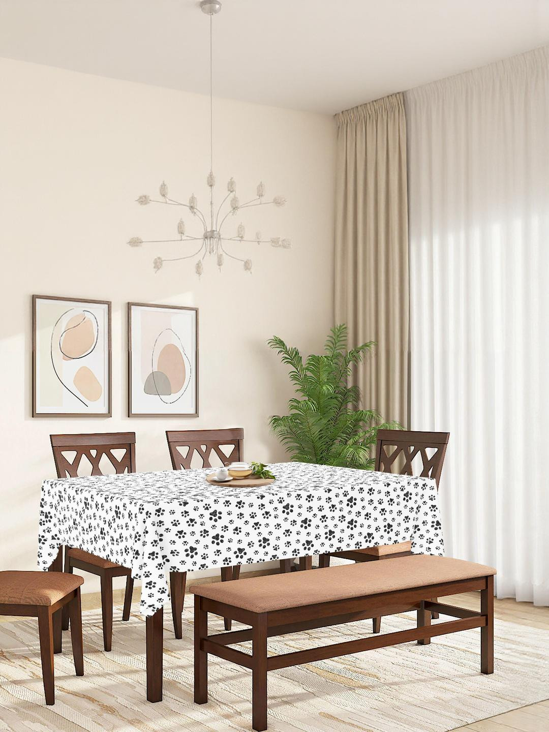 Cotton Candy Green Cotton Table Covers