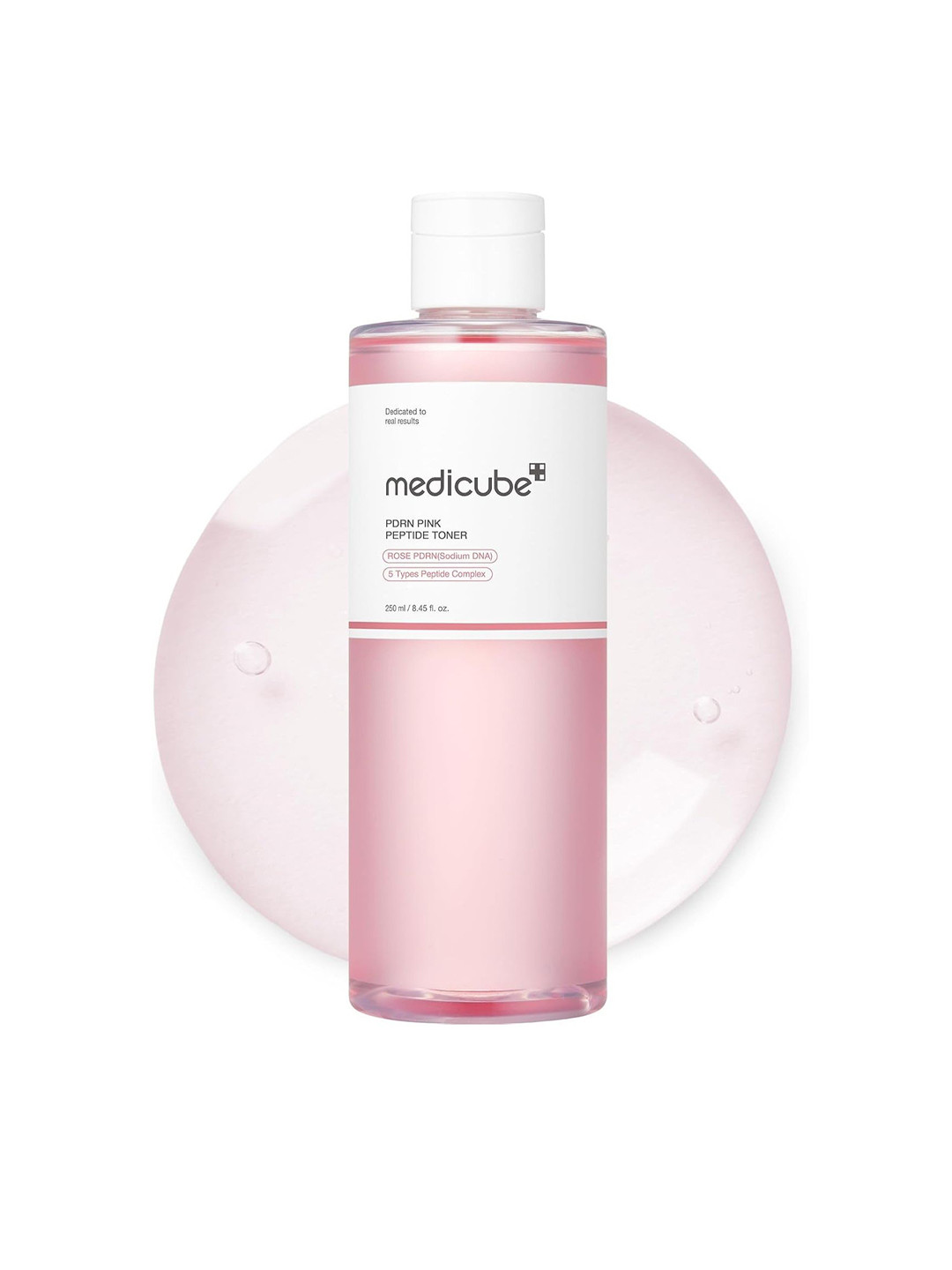 Medicube PDRN Pink Peptide Toner - 250 ml - Pink Glow