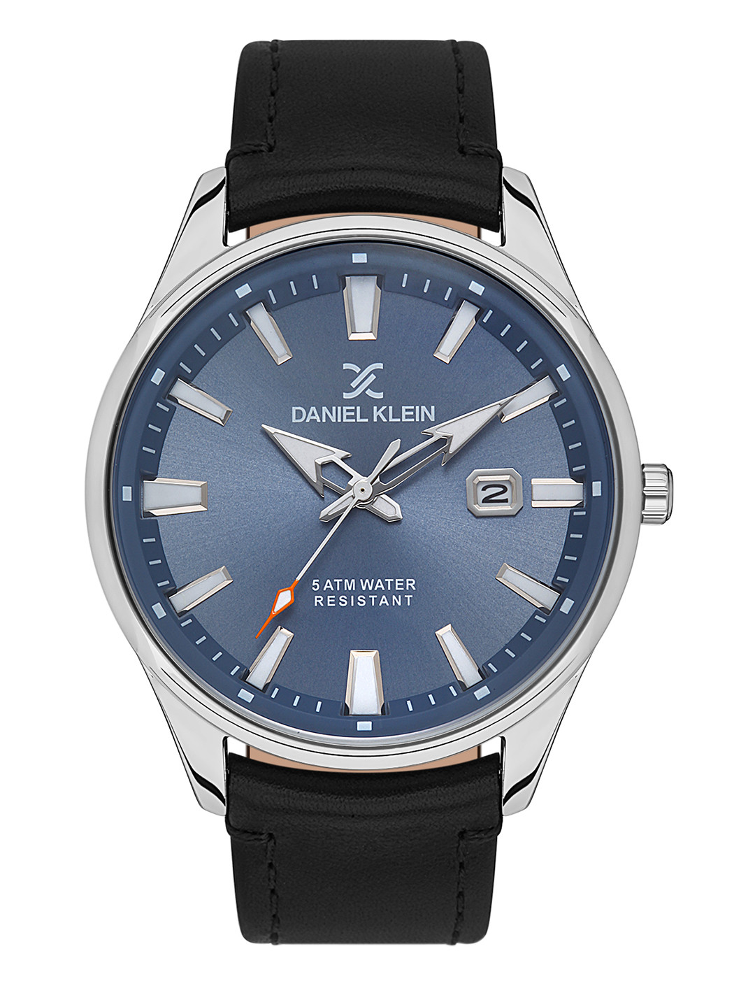 Daniel Klein Premium Men Blue Dial & Brown Leather Strap Analogue Watch DK 1 13272-4