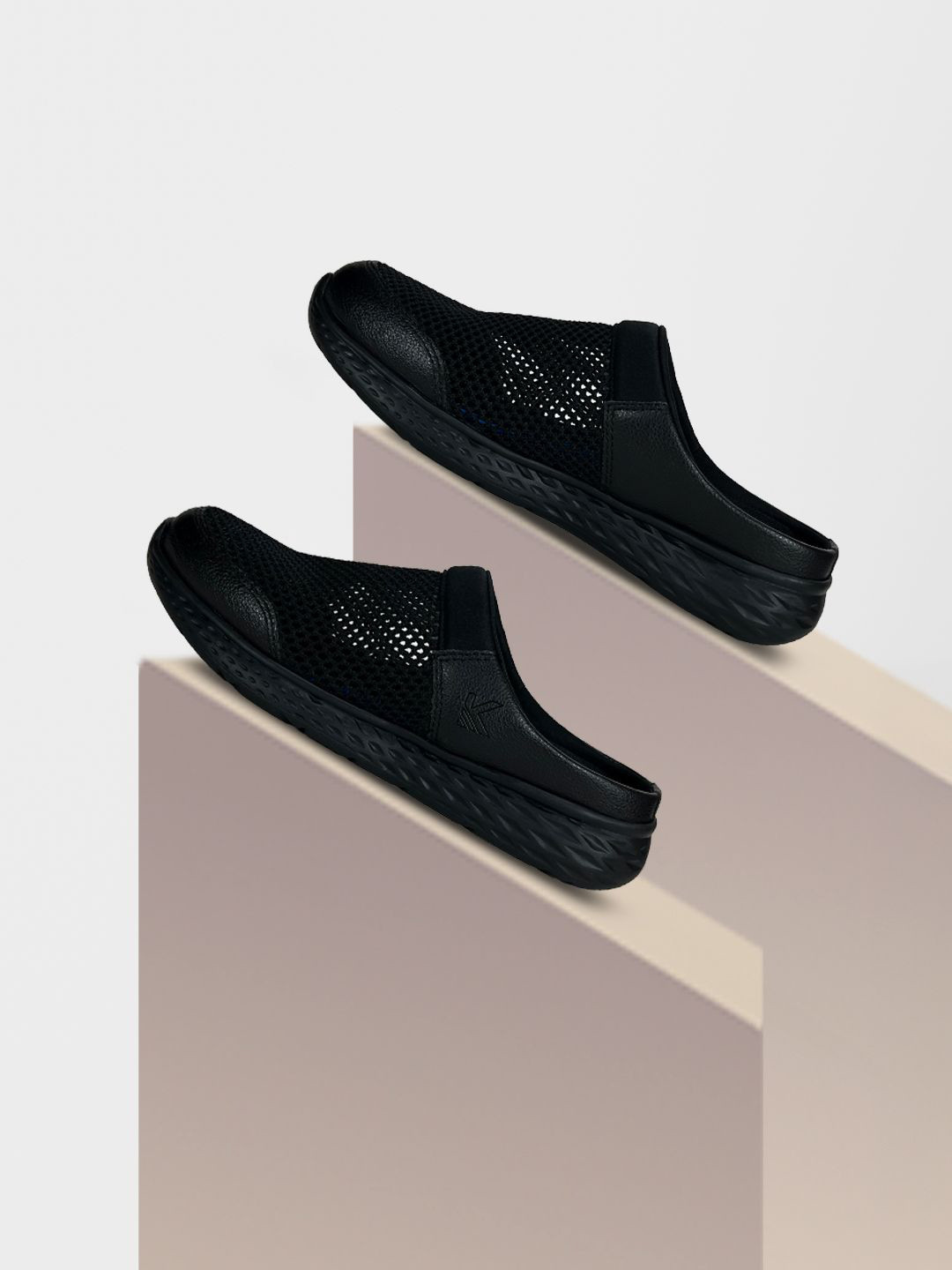 KazarMax Men Summer Breeze Black/Neon Green Mule