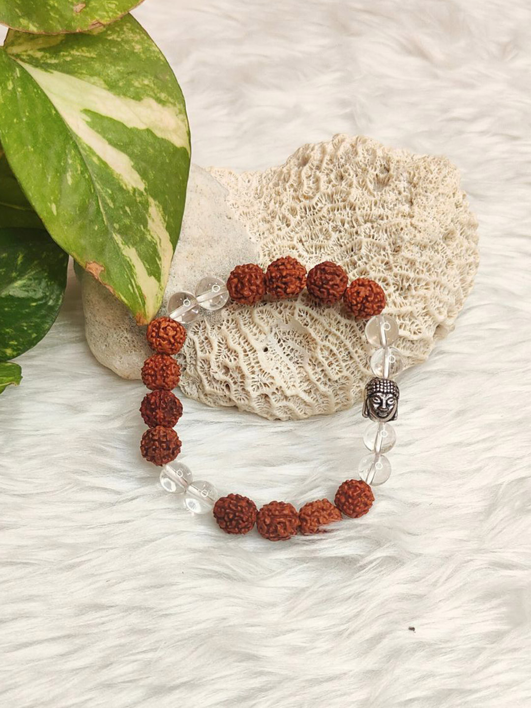Cold Lava Studio Unisex Rudra Shakti Elasticated Bracelet