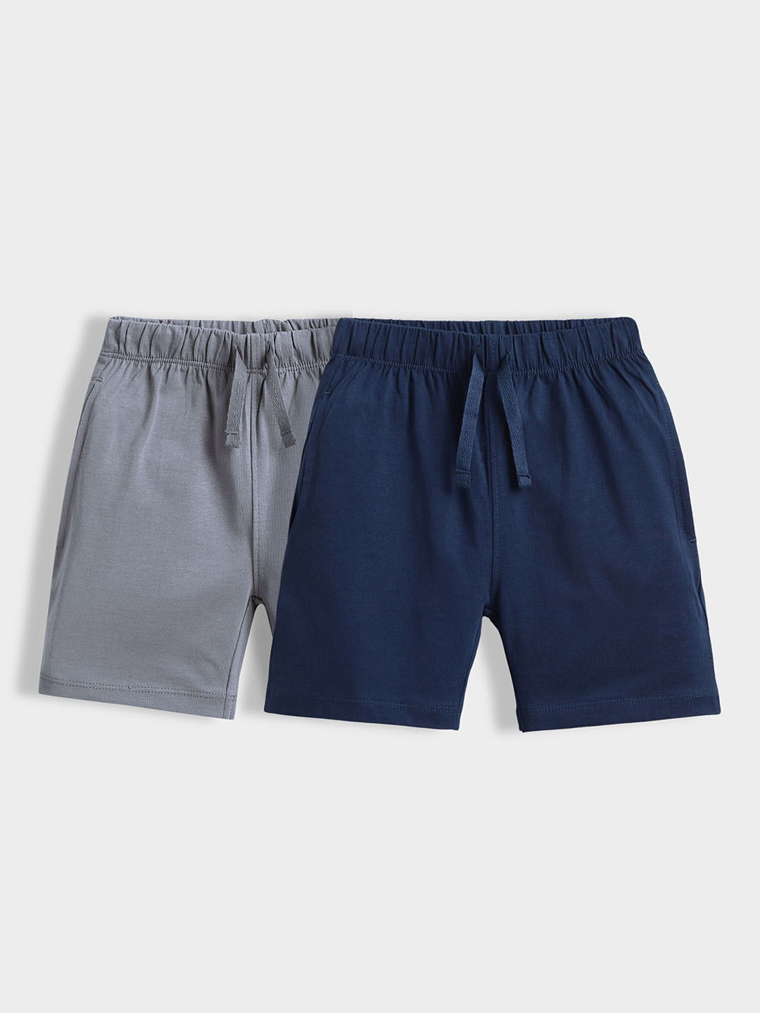 Orange Sugar Kids Unisex Pack of 2 Cotton Shorts