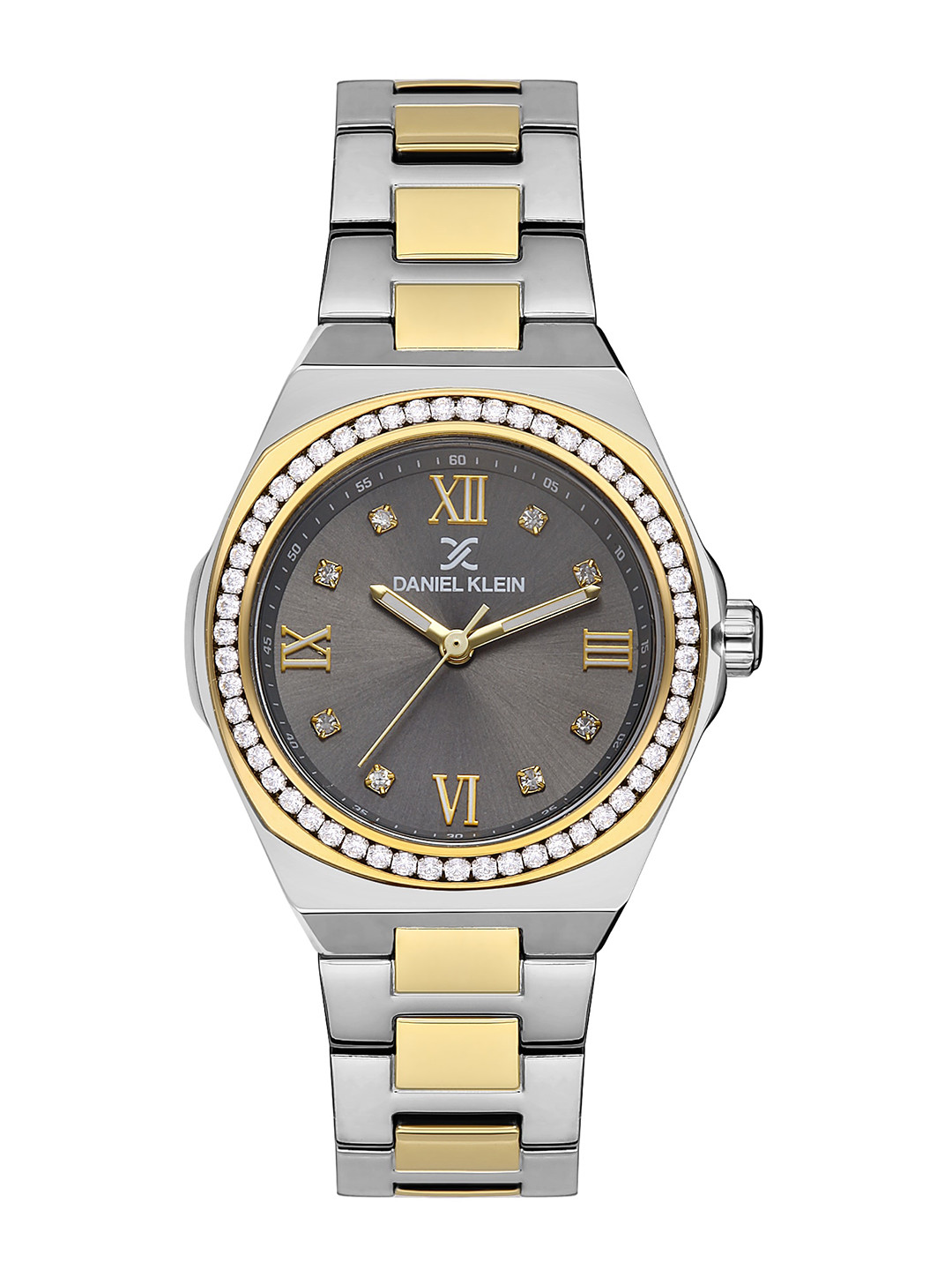 Daniel Klein Women Embellished Bracelet Style Straps Analogue Watch DK 1 13336-4