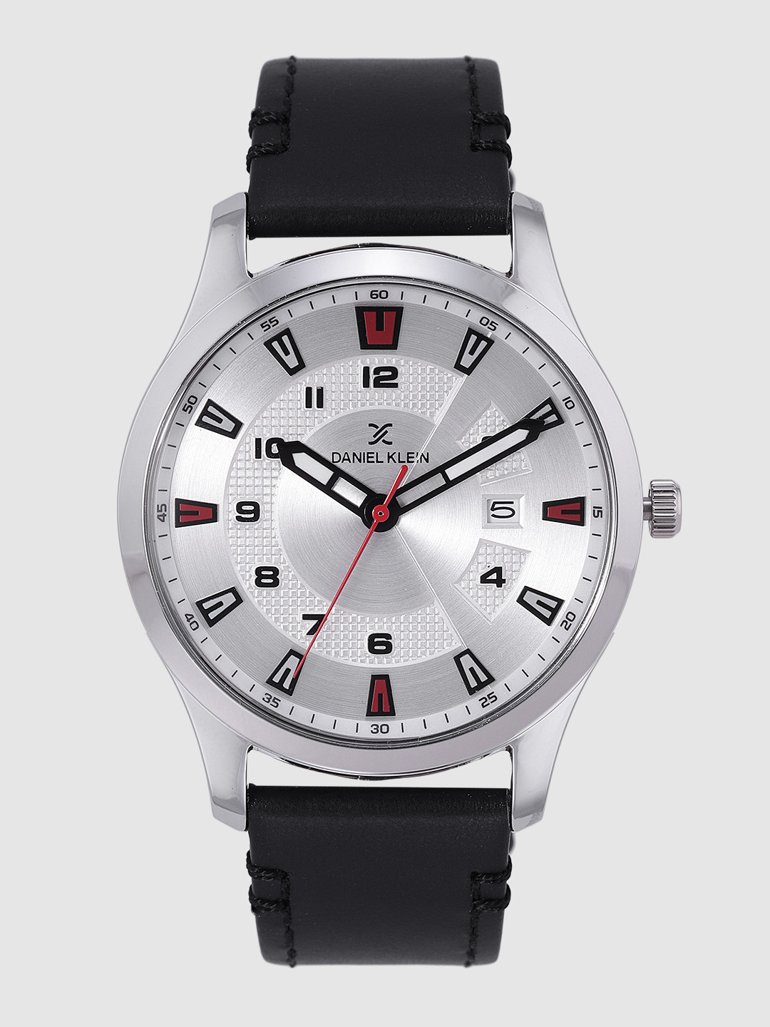 Daniel Klein Premium Men Silver-Toned Analogue Watch DK12218-1