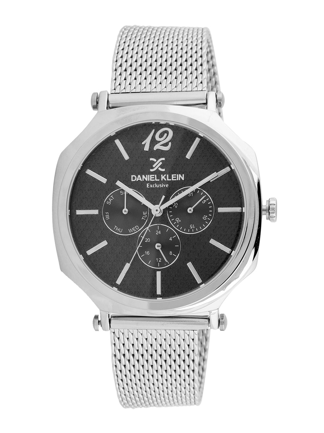 Daniel Klein Men Black Analogue Watch DK.1.12516-4