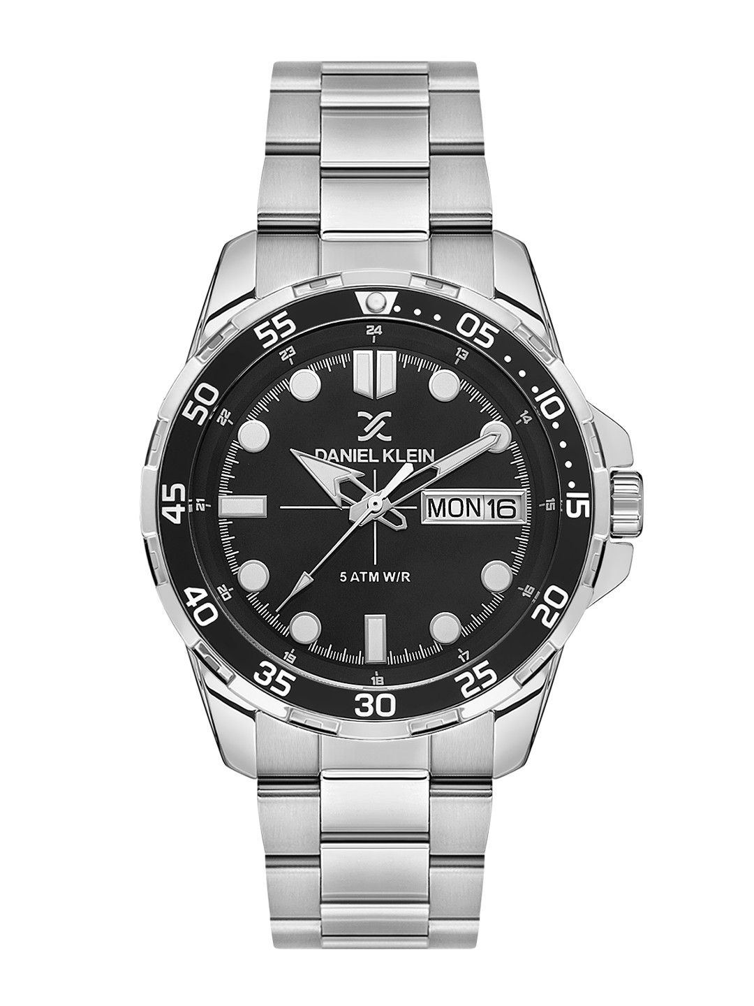 Daniel Klein Men Dial & Stainless Steel Bracelet Style Straps Analogue Watch DK.1.13884-1