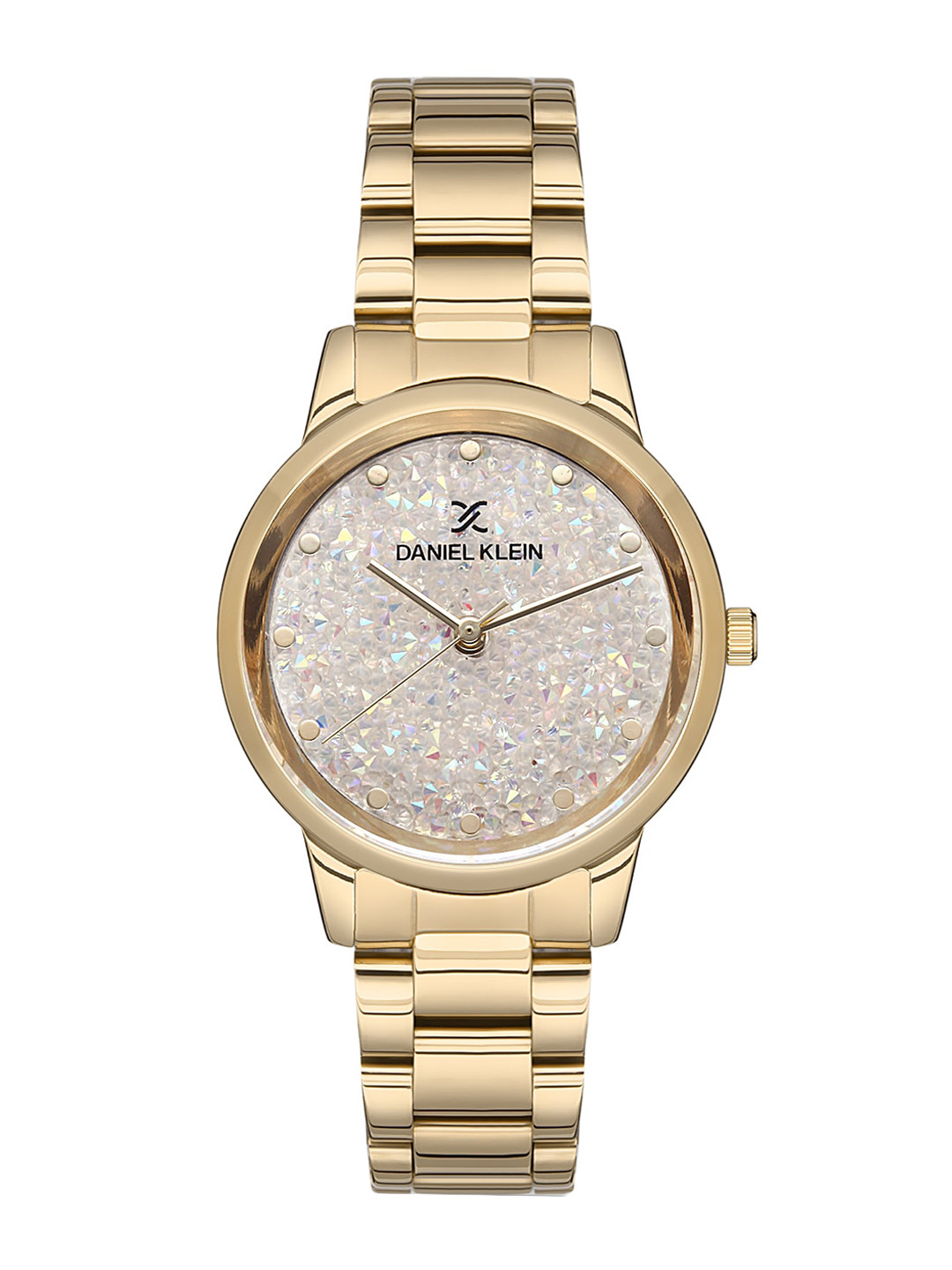 Daniel Klein Women Embellished Dial & Bracelet Style Straps Analogue Watch DK 1 12844-3