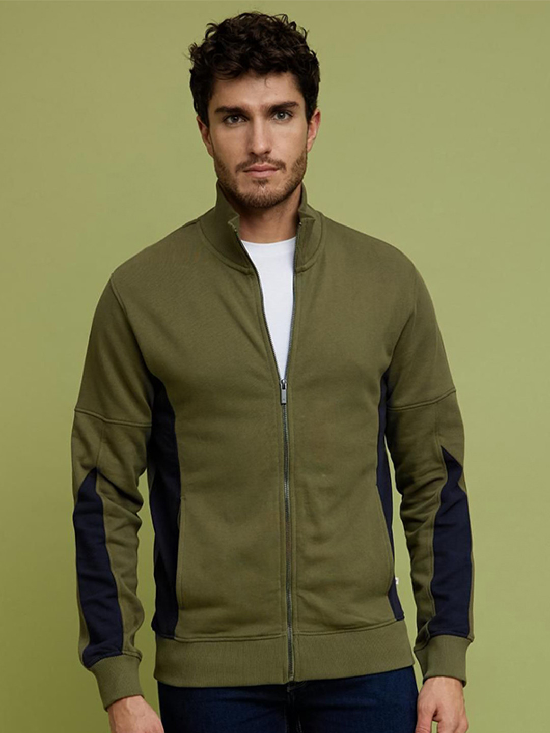 Celio Men Front Open Sweatshirt