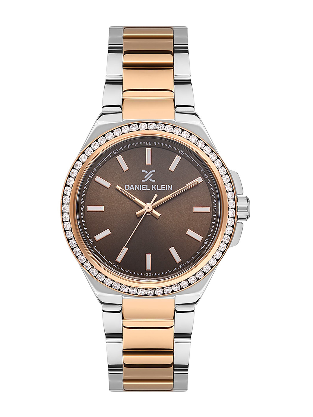 Daniel Klein Women Embellished Bracelet Style Straps Analogue Watch DK.1.13500-5