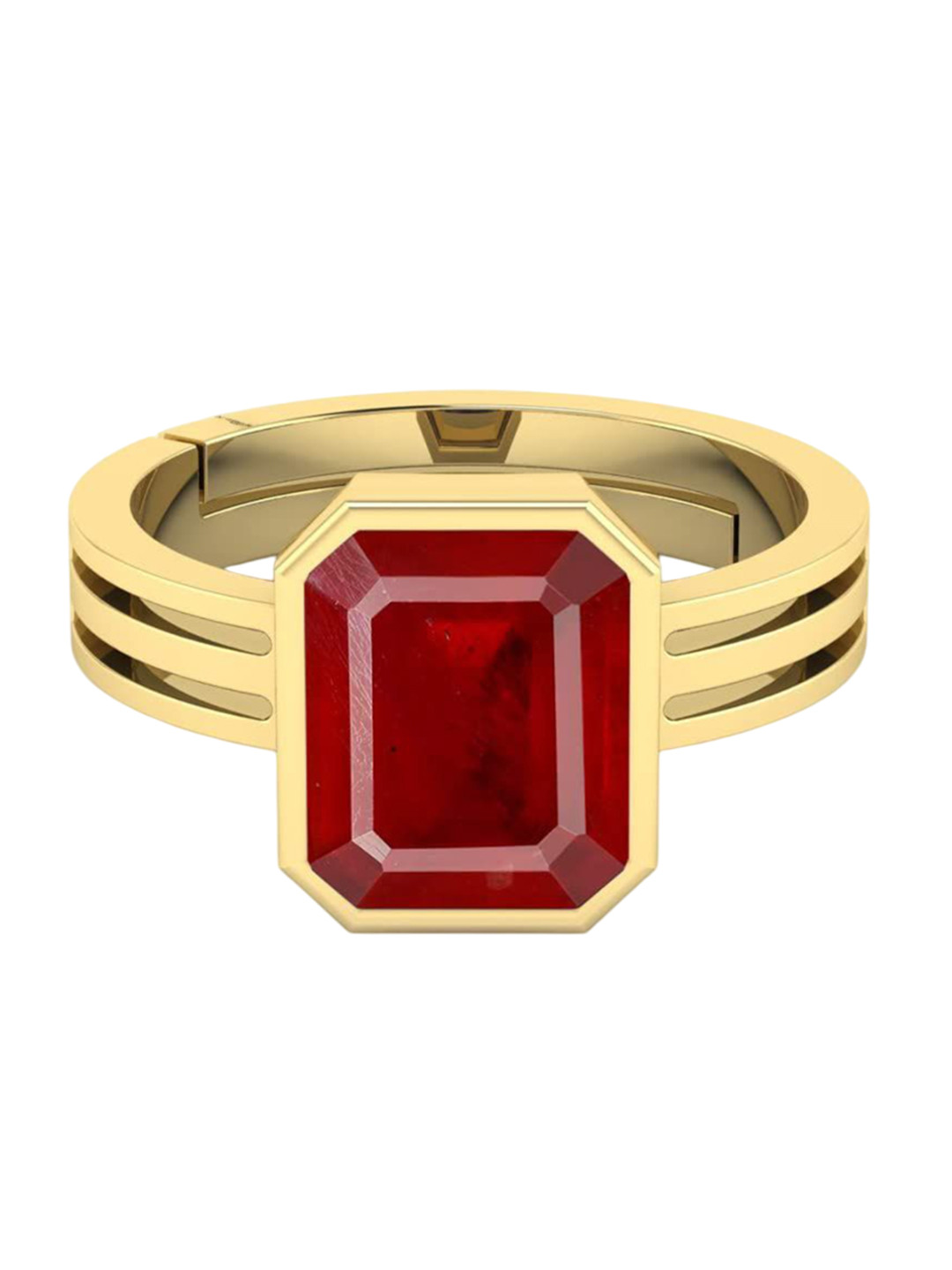 RRVGEM 10.25 Ratti A+ Quality Adjustable Ruby Ring