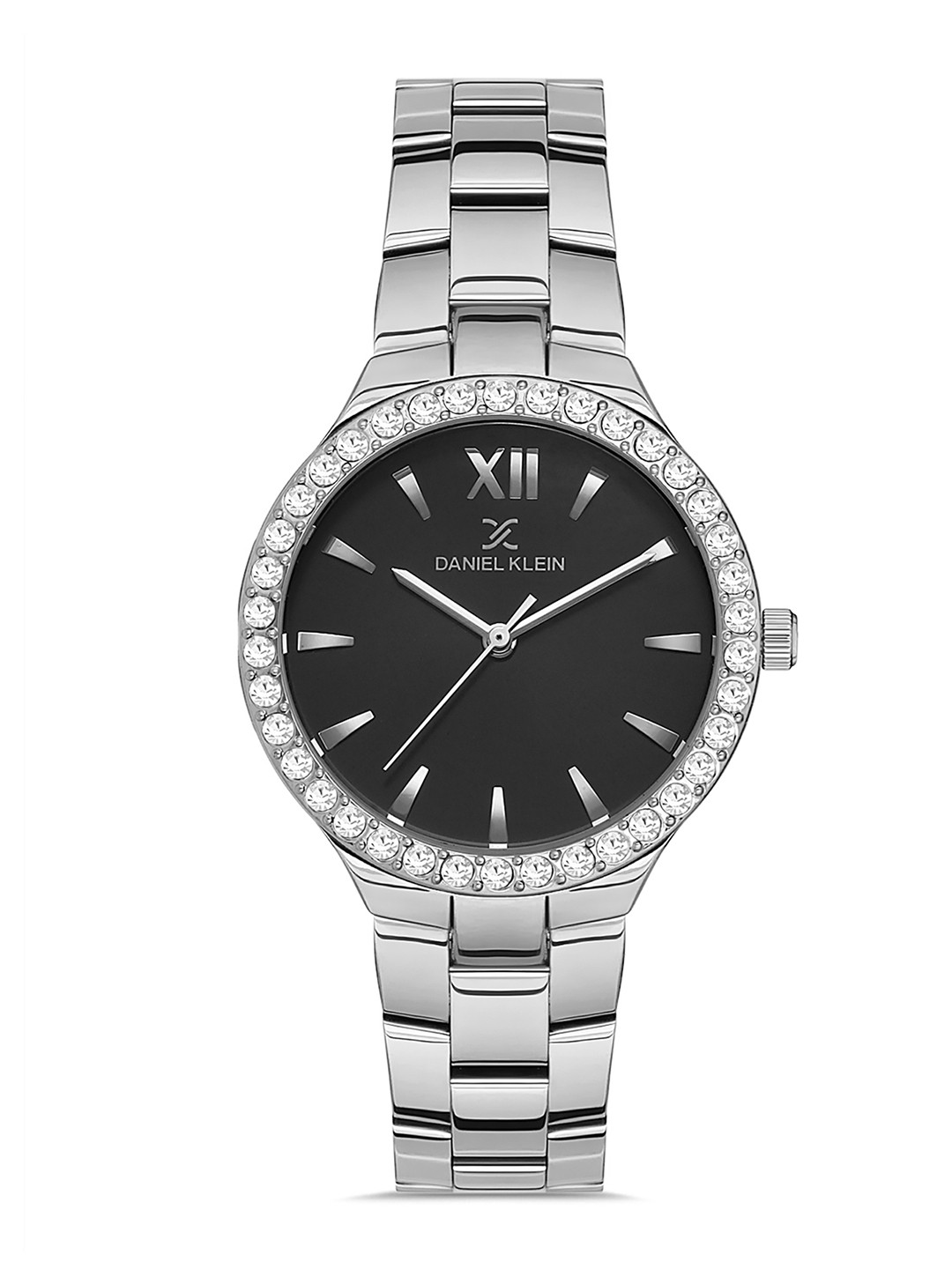 Daniel Klein Premium Women Black Bracelet Style Straps Analogue Watch DK.1.13205-4