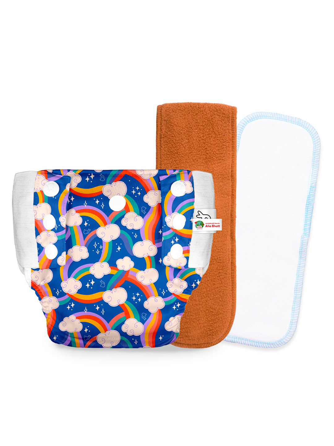 SuperBottoms UNO Cloth Diaper Pants With Magic Pad & Booster Pad