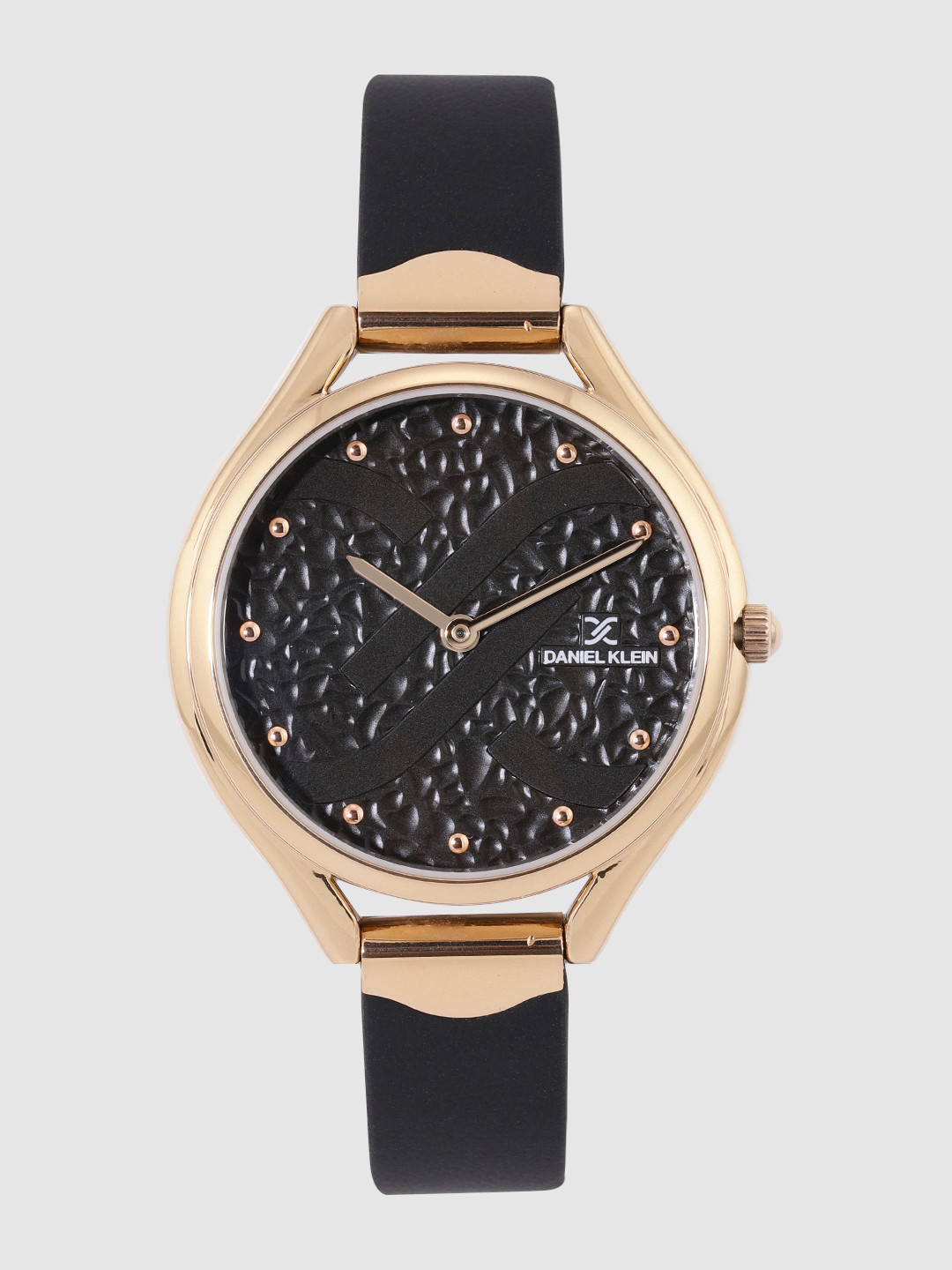 Daniel Klein Women Charcoal Grey Analogue Watch DK.1.12268-2