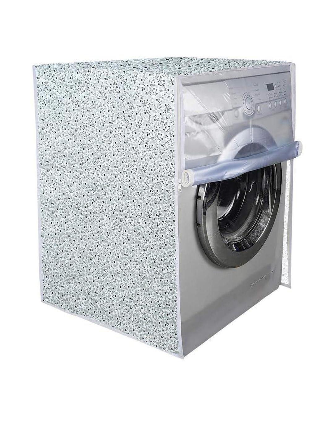 The Furnishing Tree Multi Plastic Printed Washing Machine Cover