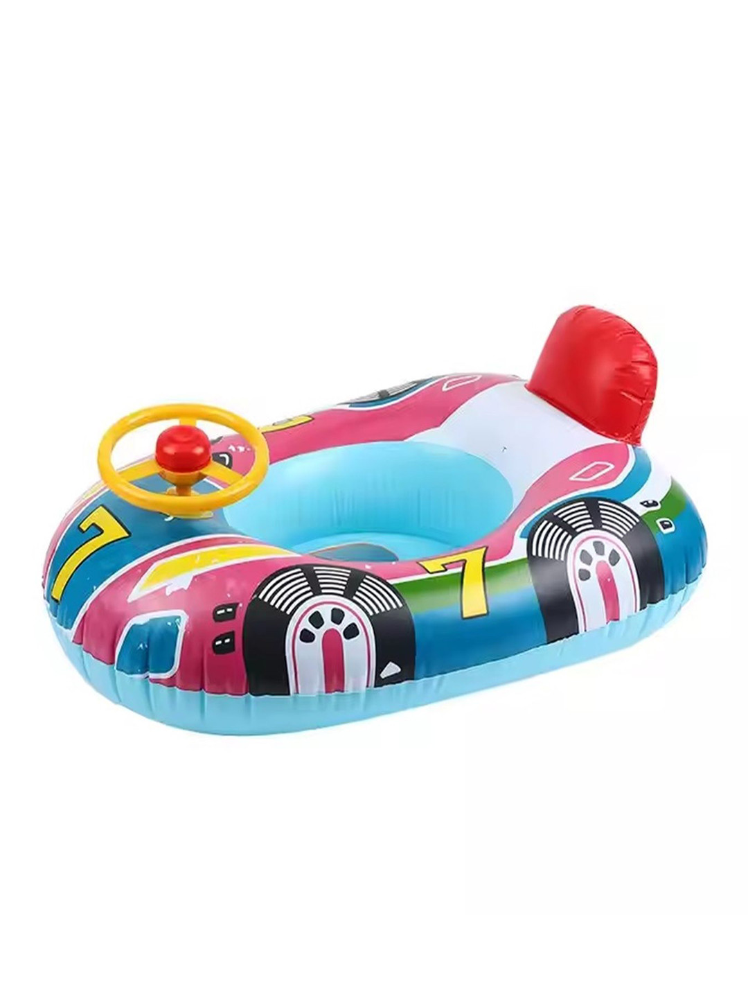 MUREN Kids Car Shape Swimming Tube Ring Inflatable