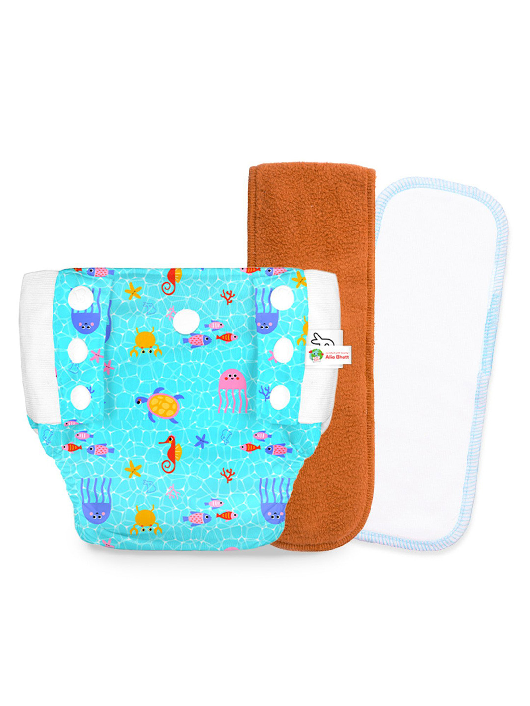 SuperBottoms UNO Cloth Diaper Pants With Magic Pad & Booster Pad