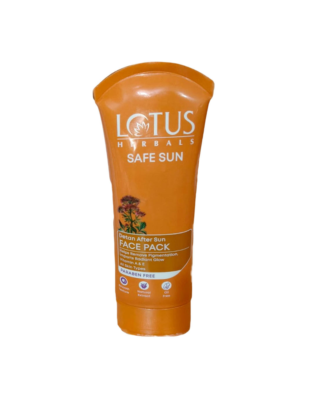 Lotus Herbals Safe Sun De-Tan After Sun Face Pack - 100 g