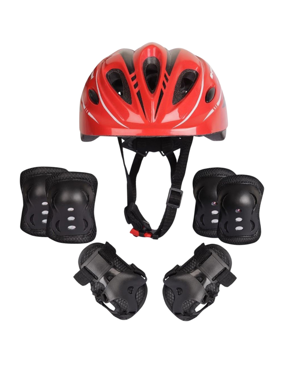 ARROWMAX 7-in-1 Protective Open Face Adjustable Skating Gear Set