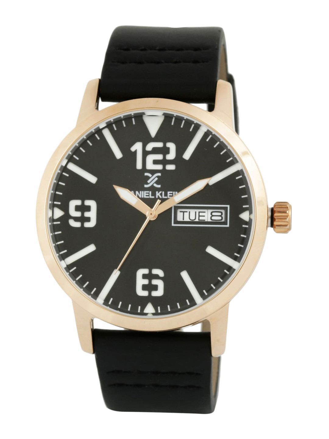 Daniel Klein Men Black Analogue Watch DK.1.12506-6