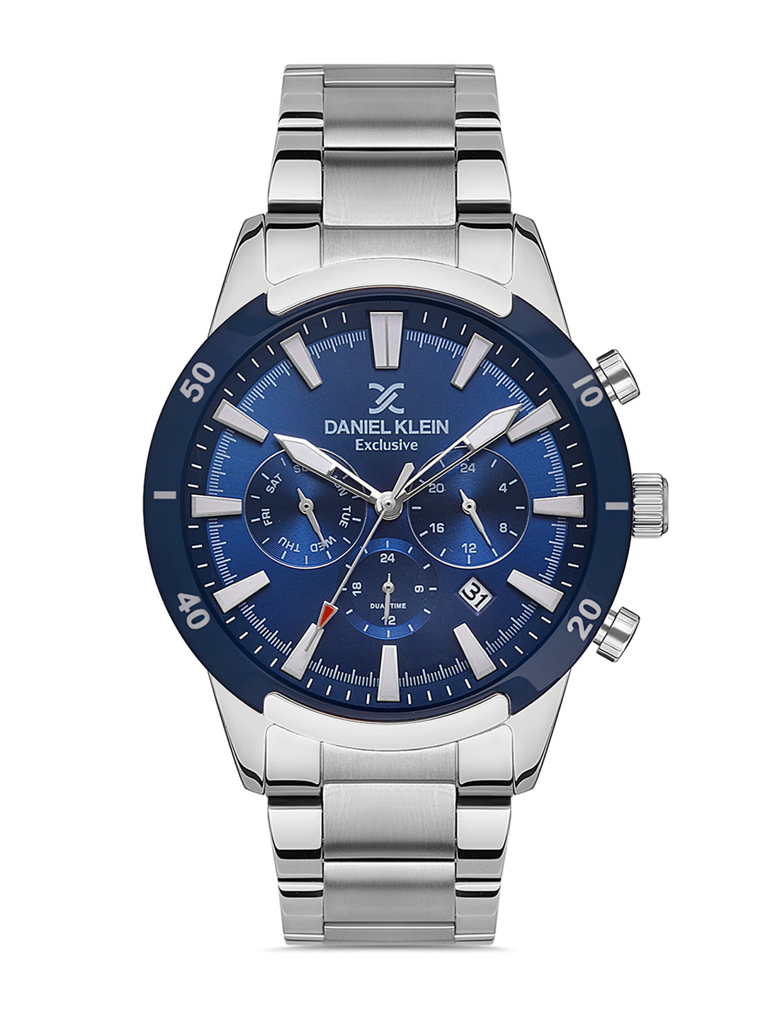 Daniel Klein Men Bracelet Style Straps Analogue Multi Function Watch DK 1 13432-2