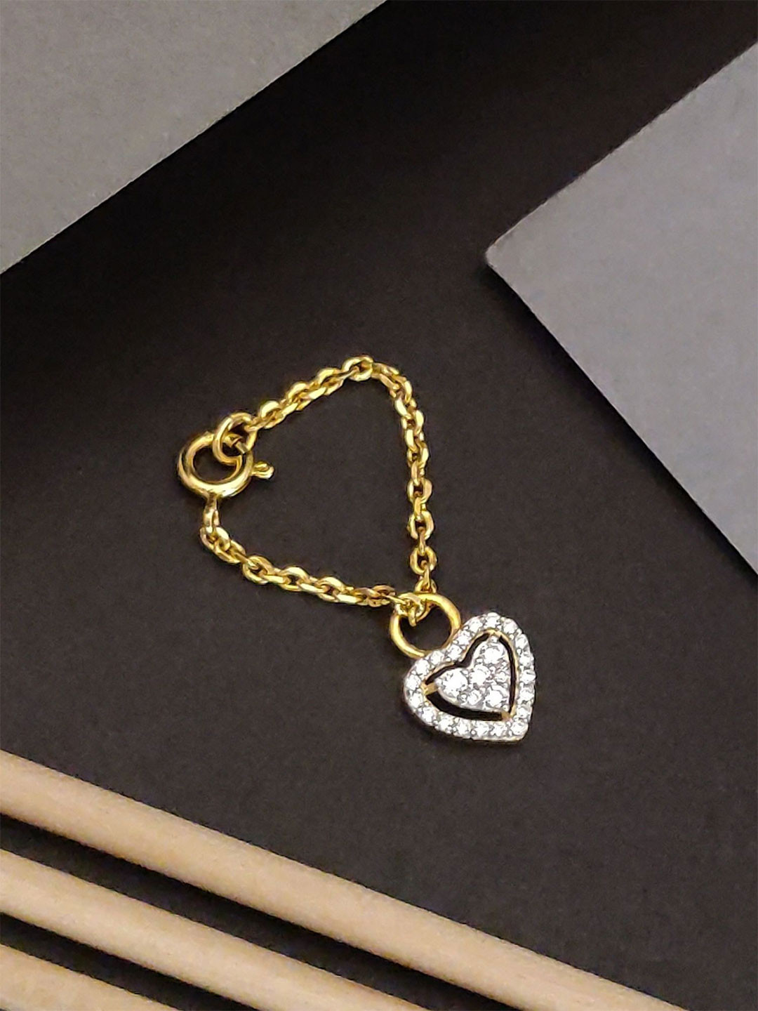 ABDESIGNS 925 Sterling Silver Diamond Watch Charm