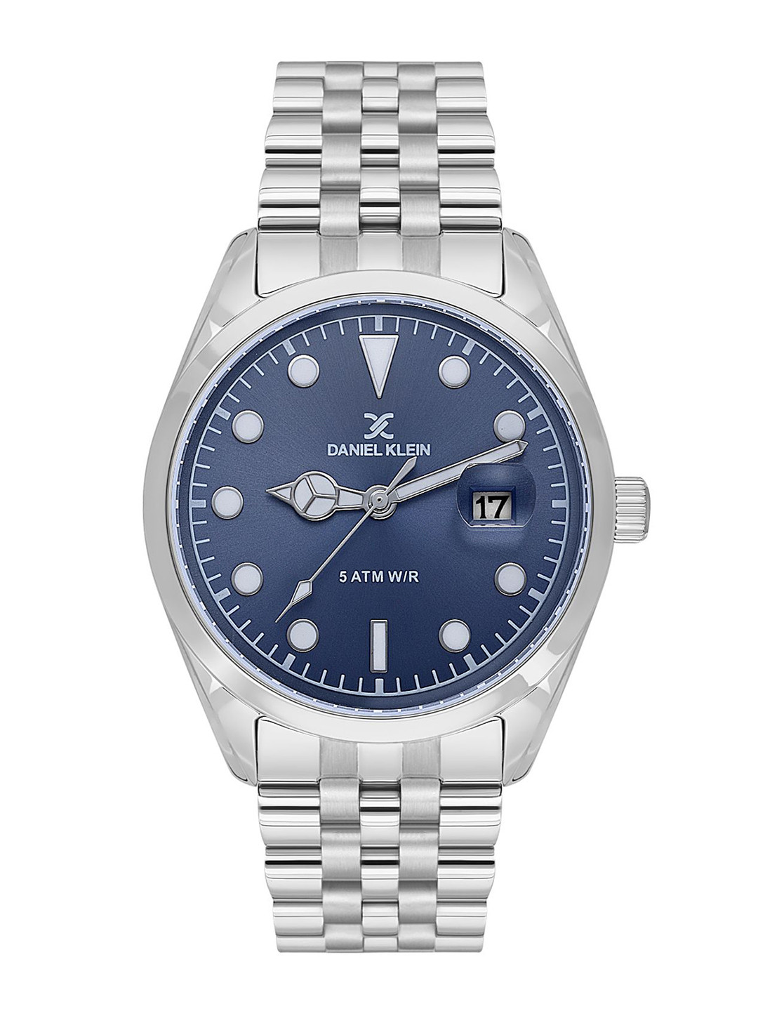 Daniel Klein Men Embellished Dial & Bracelet Style Straps Analogue Watch DK.1.13835-2