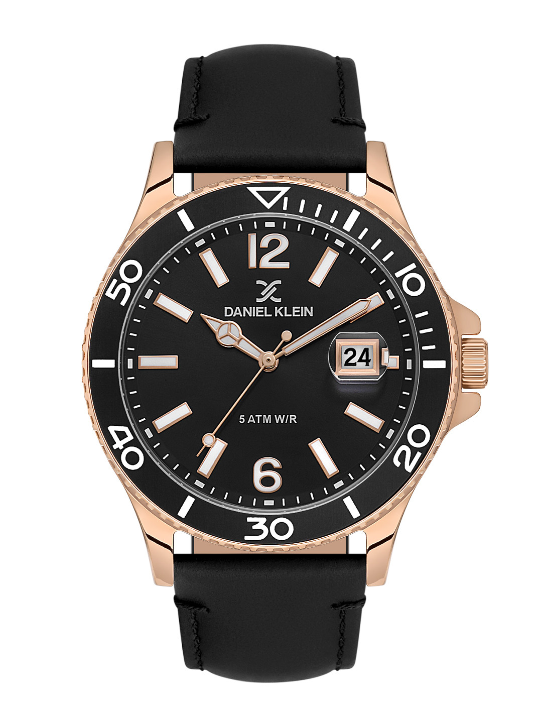 Daniel Klein Men Dial & Leather Straps Analogue Watch DK.1.13905-4